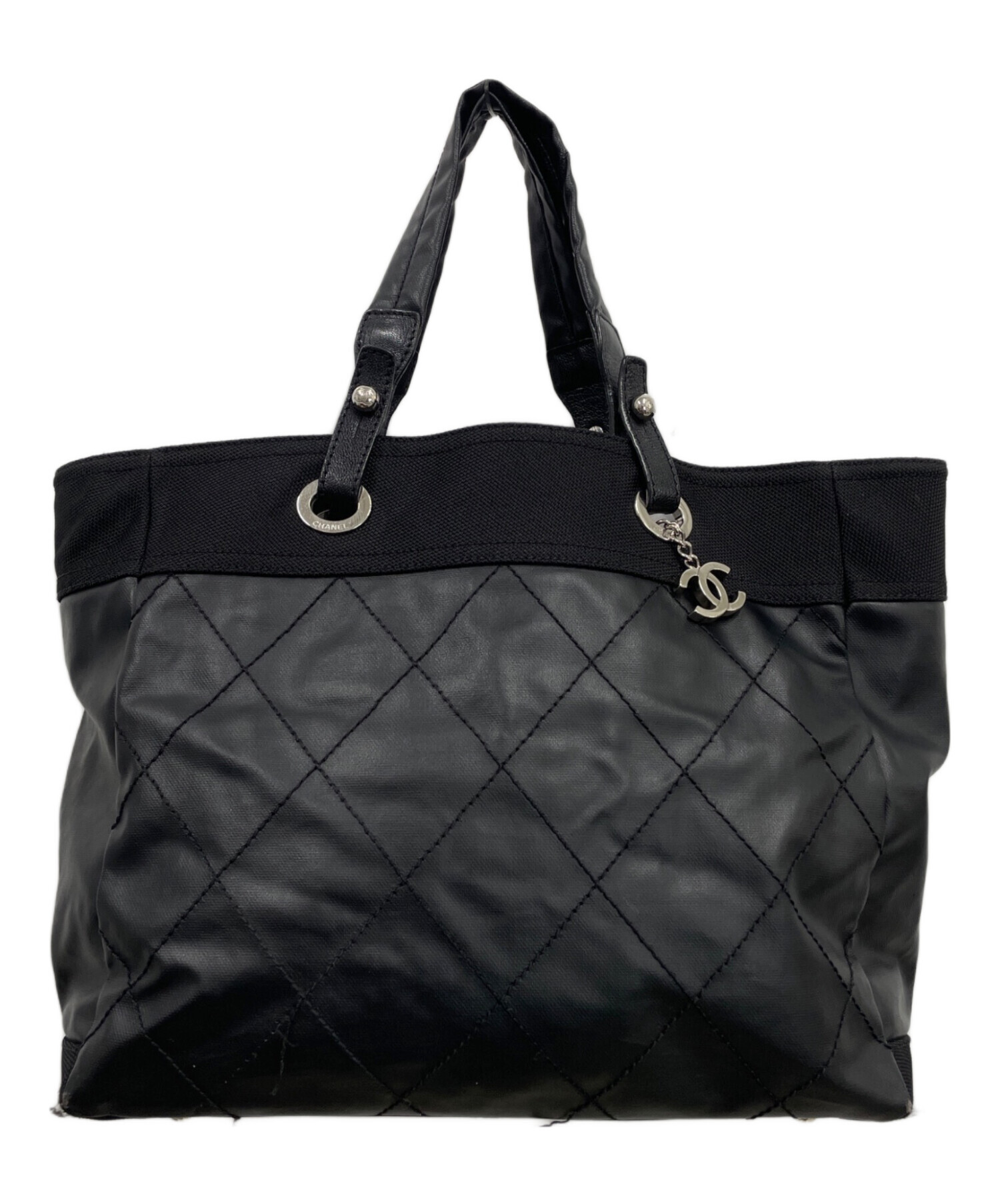中古・古着通販】CHANEL (シャネル) パリビアリッツGMトートバッグ 