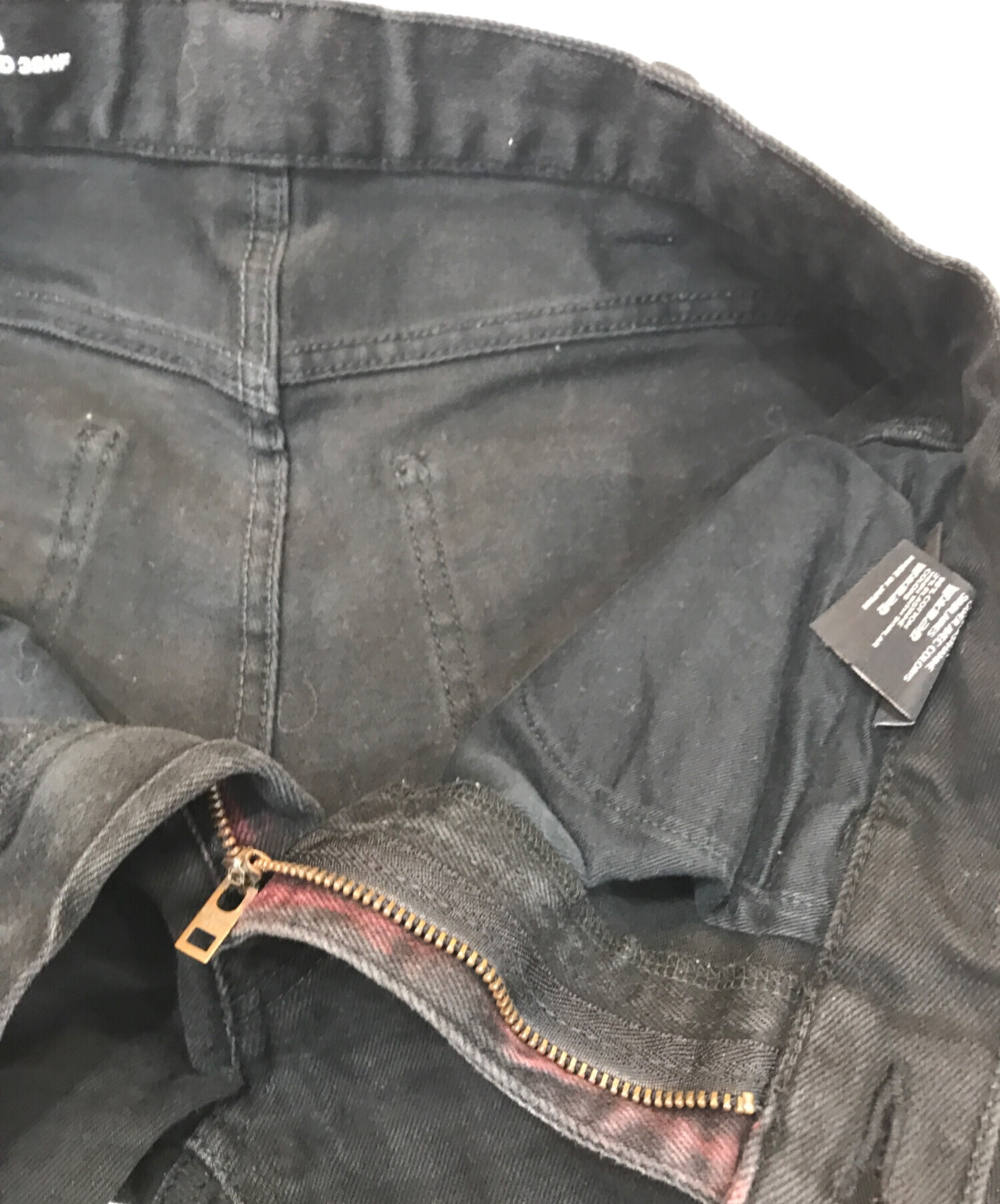 CELINE M_SK_001 ブラックデニム 38NF 中古・古着通販】CELINE (セリーヌ) ストレッチスキニーデニムパンツ