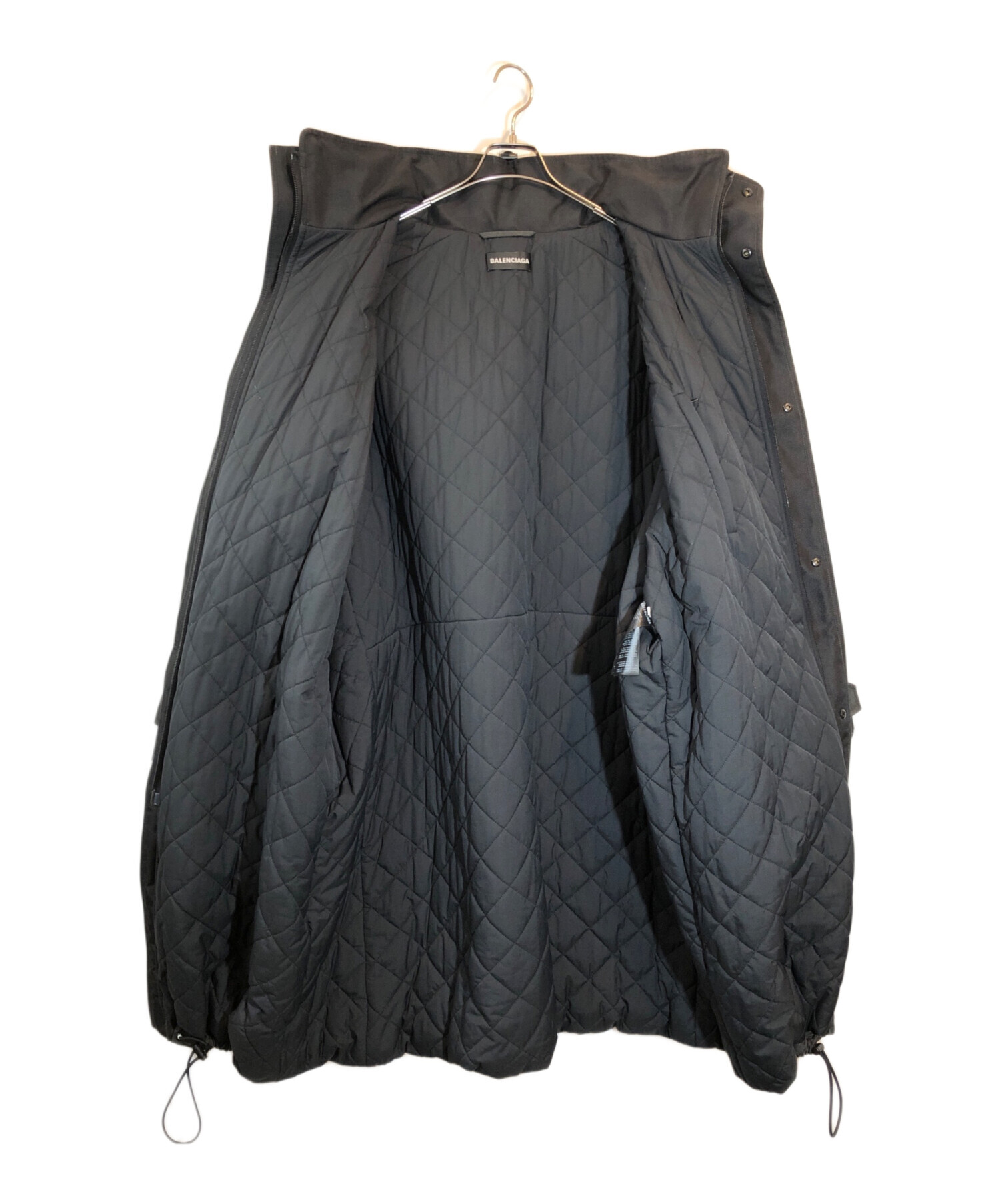 balenciaga オーバーサイズ　ナイロンコート 中古・古着通販】BALENCIAGA (バレンシアガ) 18AW ロゴ プリント