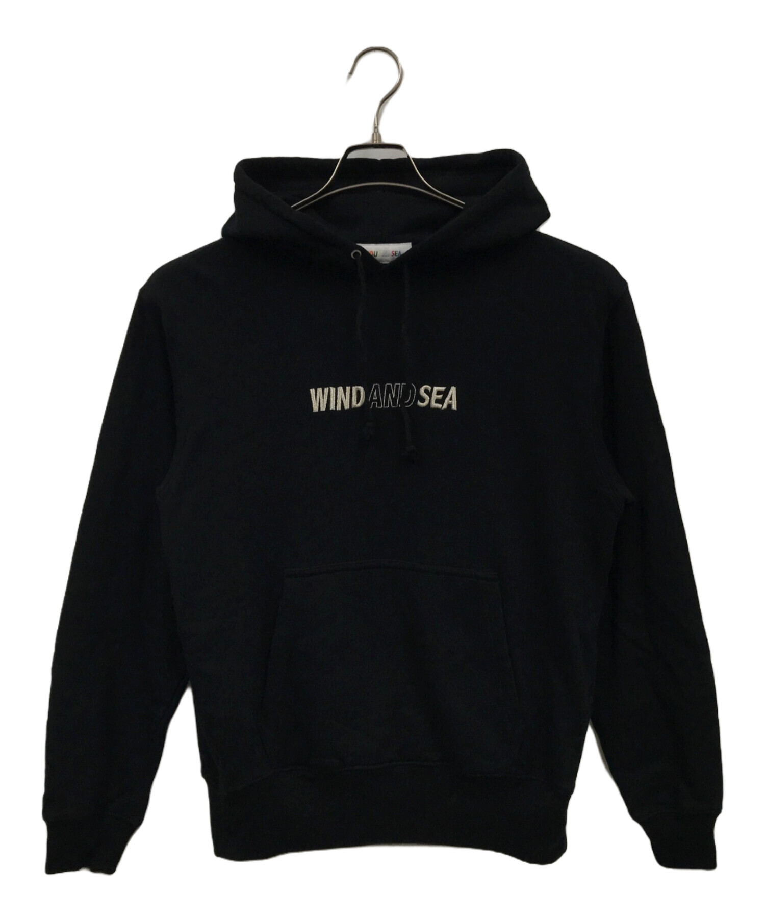WIND AND SEA ブラックパーカー