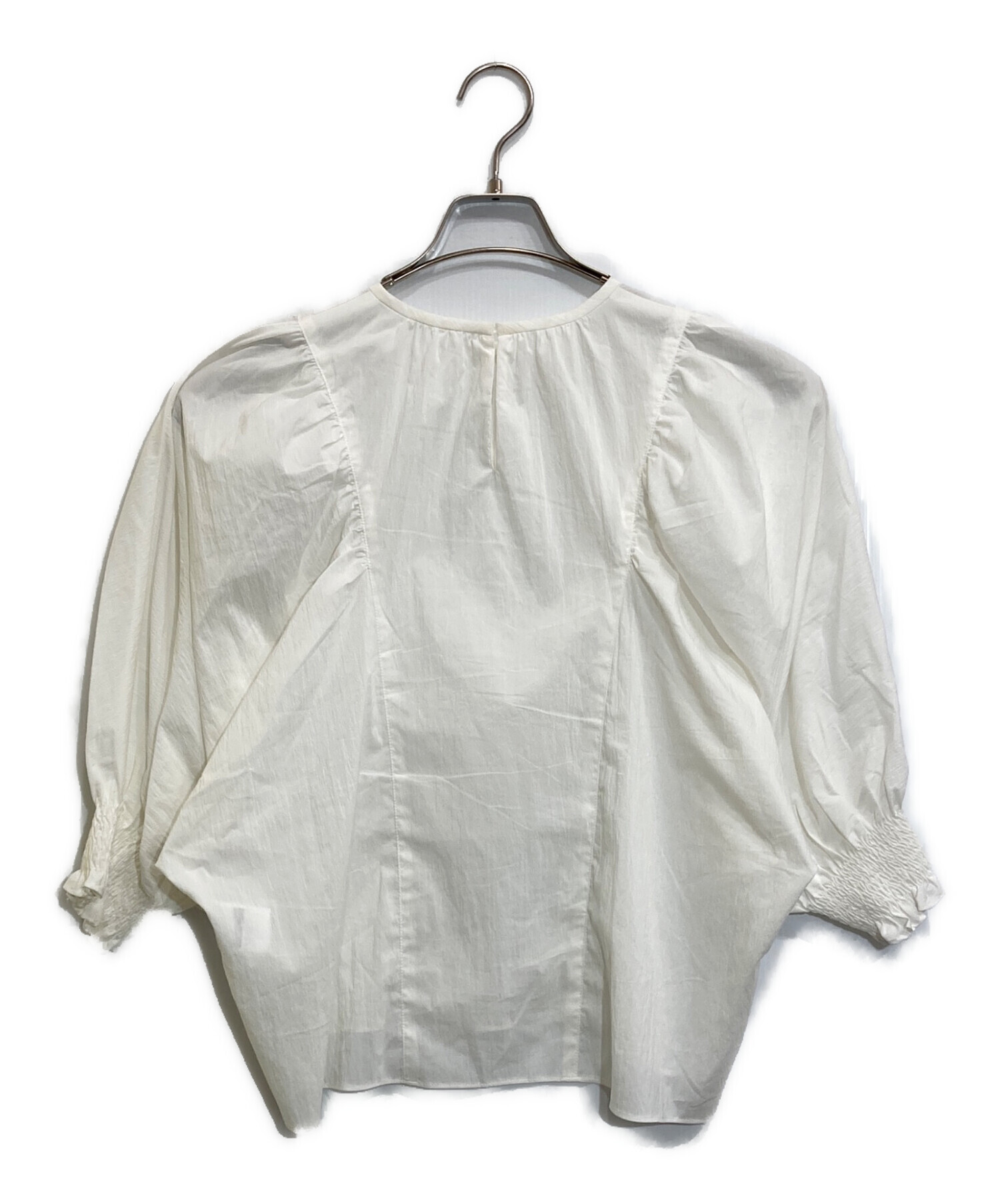 新品タグ付き　ebure エブール　ナチュラルダイ ブラウス ナチュラルダイ ブラウス | ebure (Women)/エブール | 三越