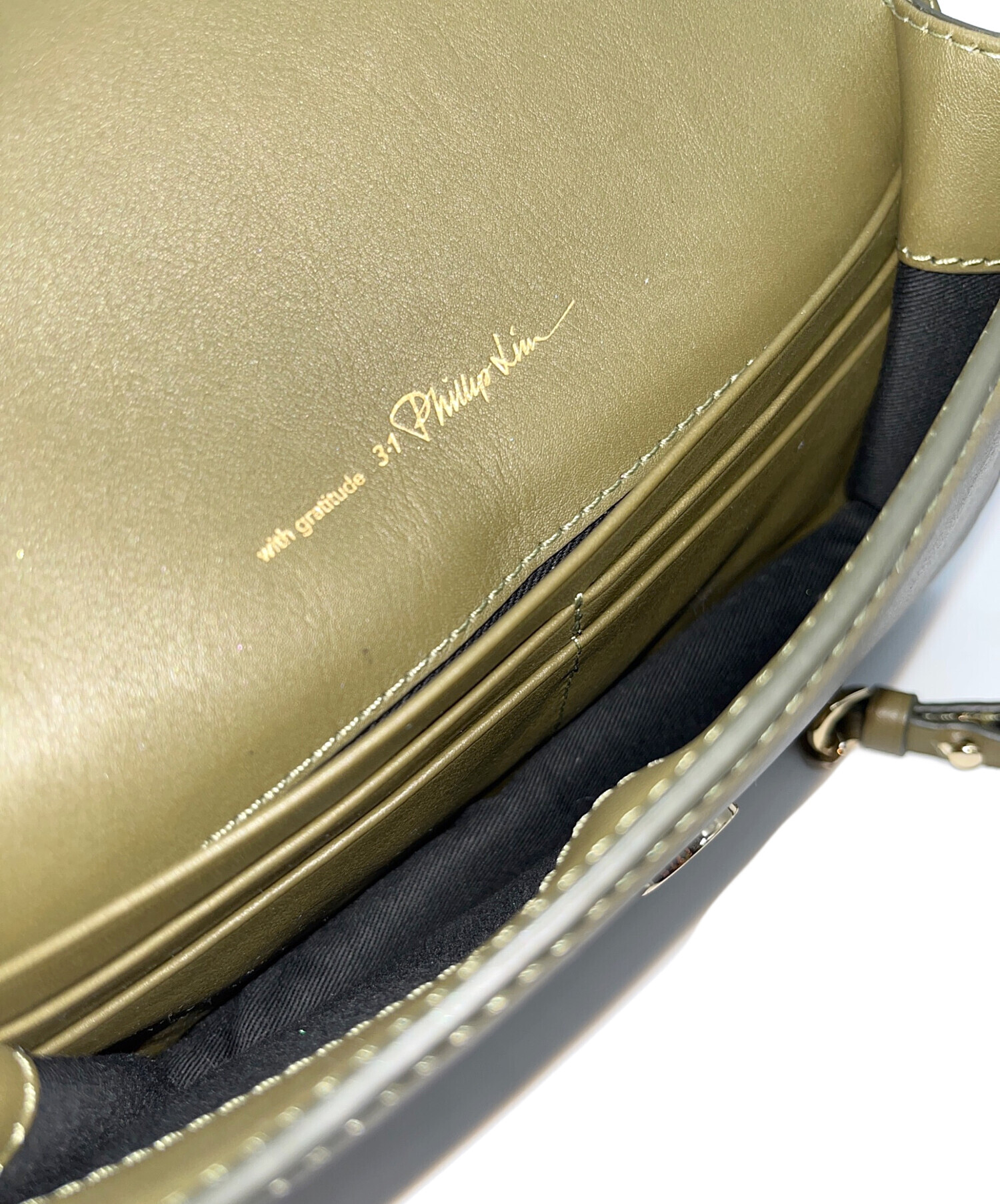 【希少】 3.1 phillip Lim 2way ショルダーバッグ ゴールド 3.1 Phillip Lim 2way shoulderbag leather 【公式通販】