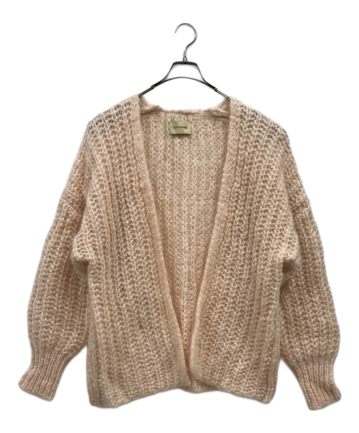 Curensology 22AW ヘーズモヘヤニットカーディガン Curensology