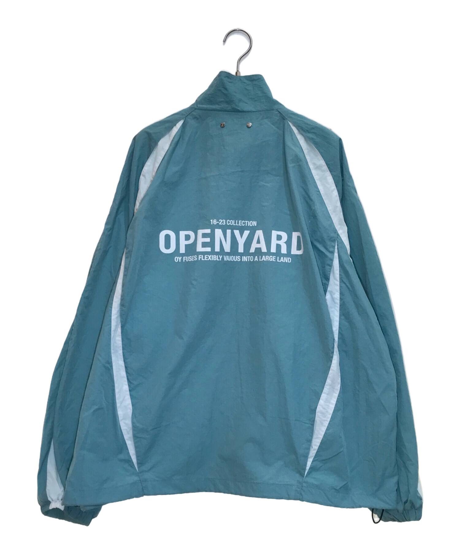 中古・古着通販】OY (オーワイ) ナイロンブルゾン ブルー サイズ:Free 