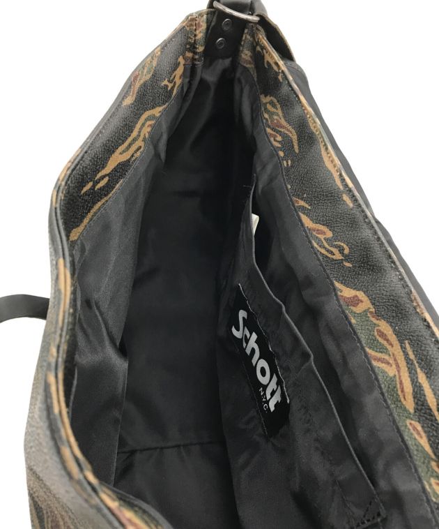 未使用品 Schott レザー ショルダーバッグ 迷彩 ライダース タイガーカモ Amazon | (ショット)Schott タイガーカモ柄 ライダース
