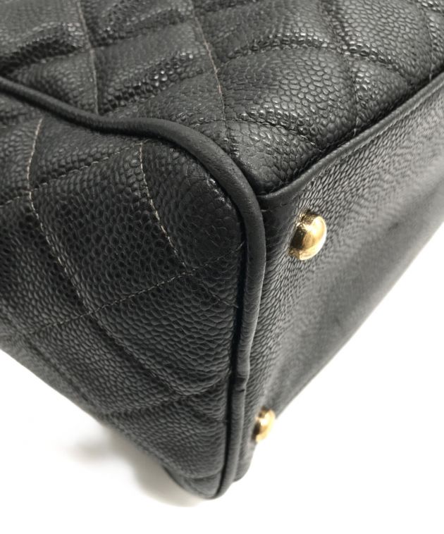 中古・古着通販】CHANEL (シャネル) キャビアスキンココマークミニ