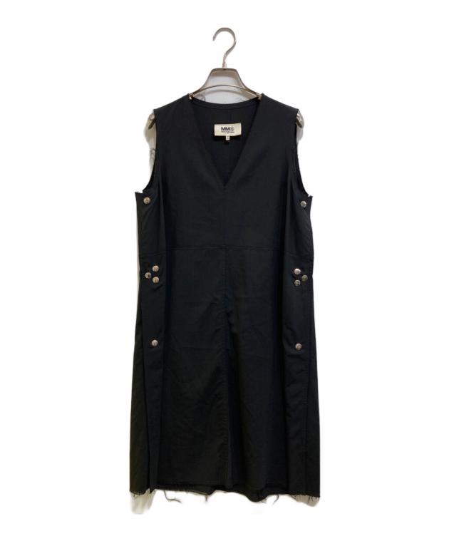 MM6 マルジェラ　ブラックノースリーブワンピース 36 美品 MM6 マルジェラ ブラックノースリーブワンピース 36 美品 楽天市場