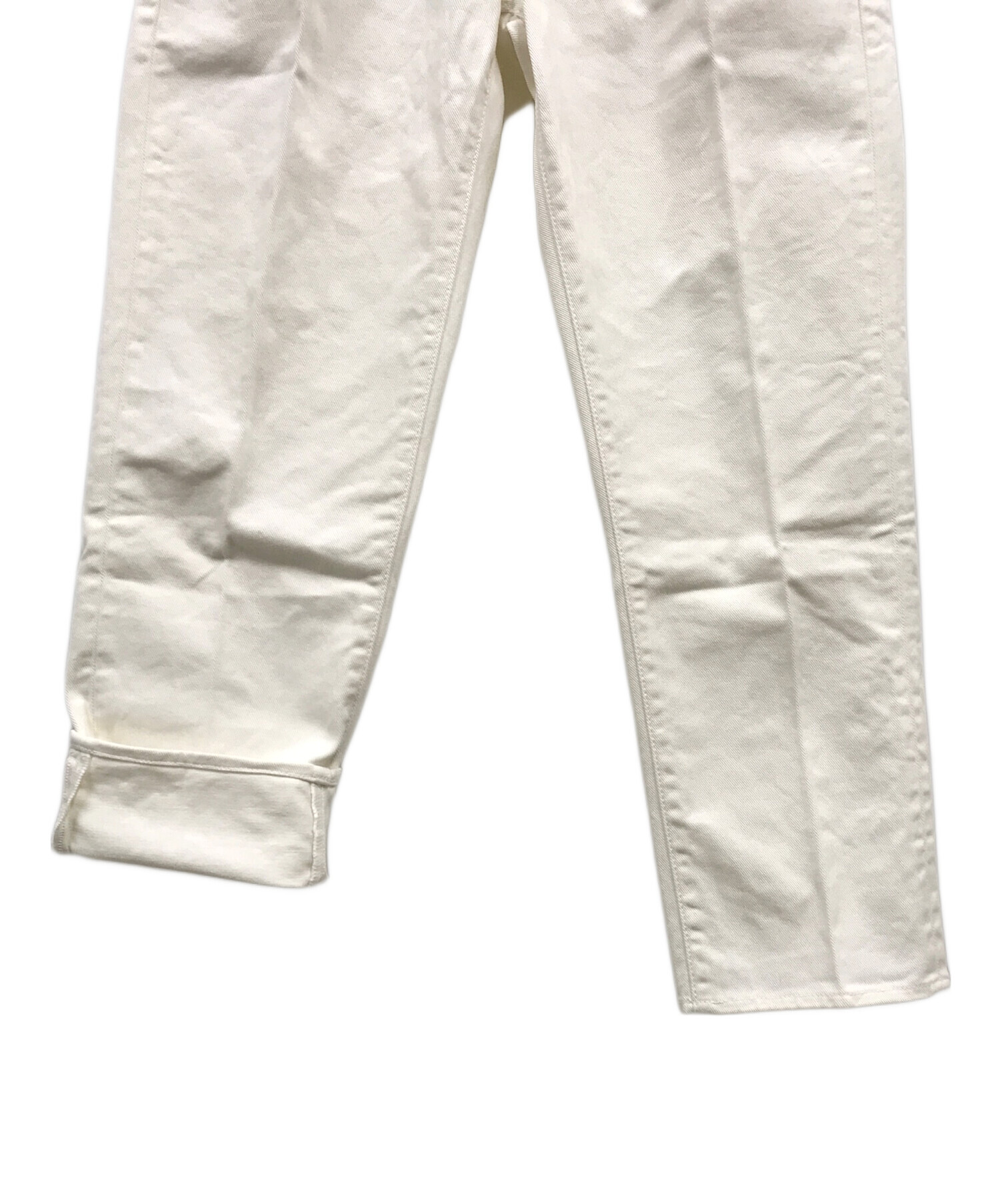 中古・古着通販】YCHAI (イカイ) ROBUSTO デニムパンツ ホワイト