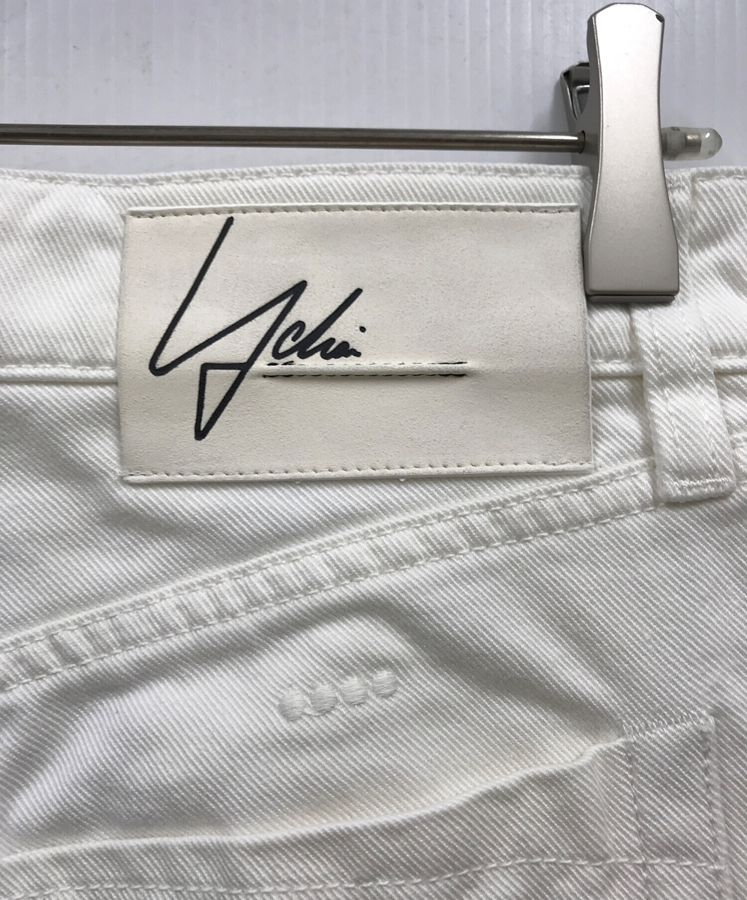 中古・古着通販】YCHAI (イカイ) ROBUSTO デニムパンツ ホワイト