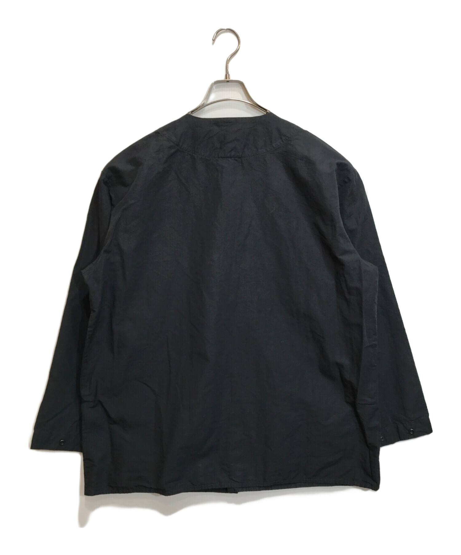 中古・古着通販】jackman (ジャックマン) Cotton Linen Collarless