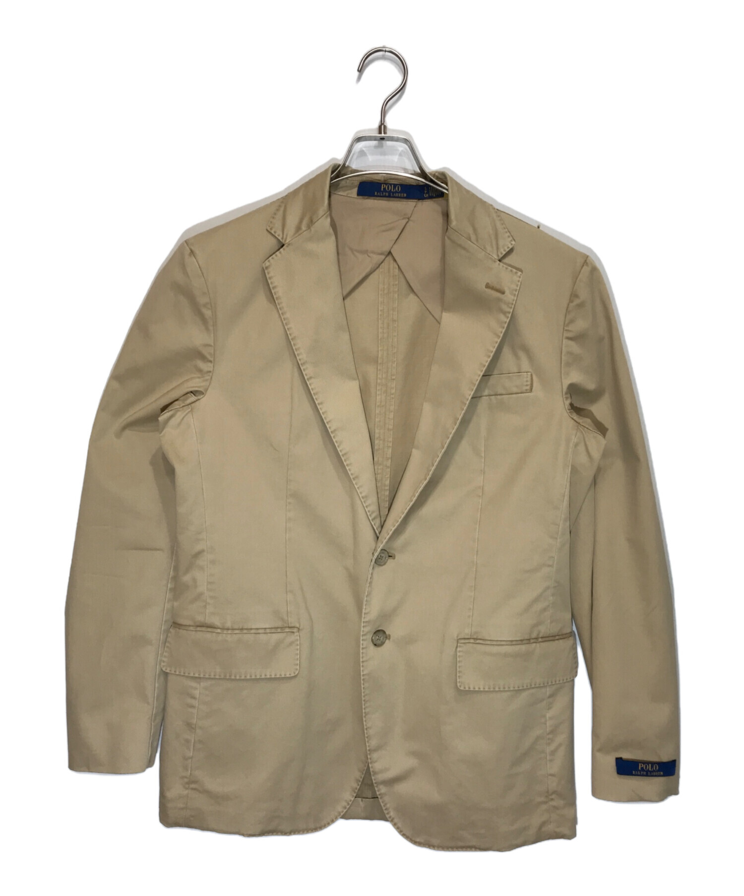 ※発送10/22以降 Ralph Lauren ベージュ テーラードジャケット 中古・古着通販】POLO RALPH LAUREN (ポロ・ラルフローレン