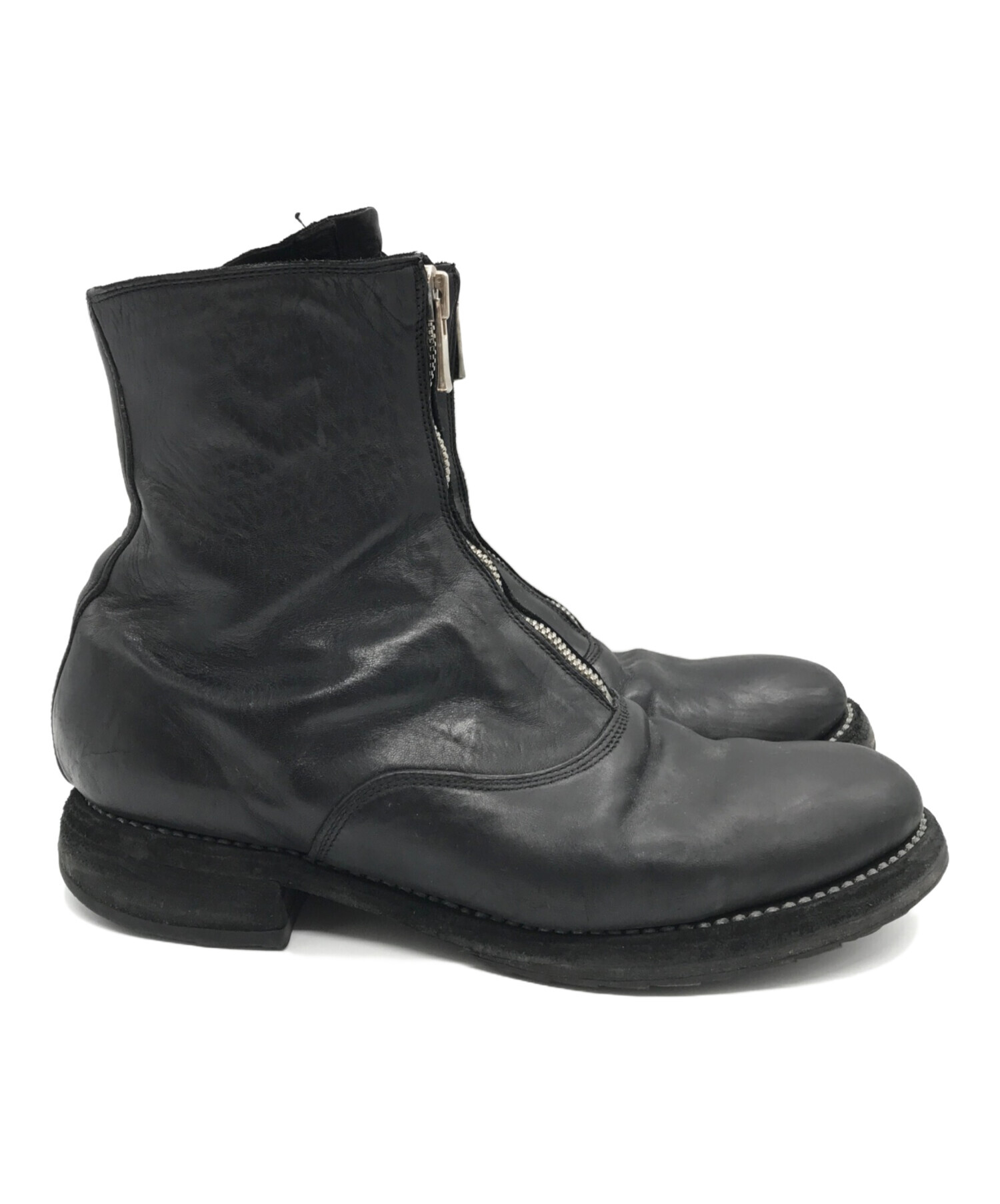 中古・古着通販】GUIDI (グイディ) FRONT ZIP ARMY BOOT/ブーツ/210WZ