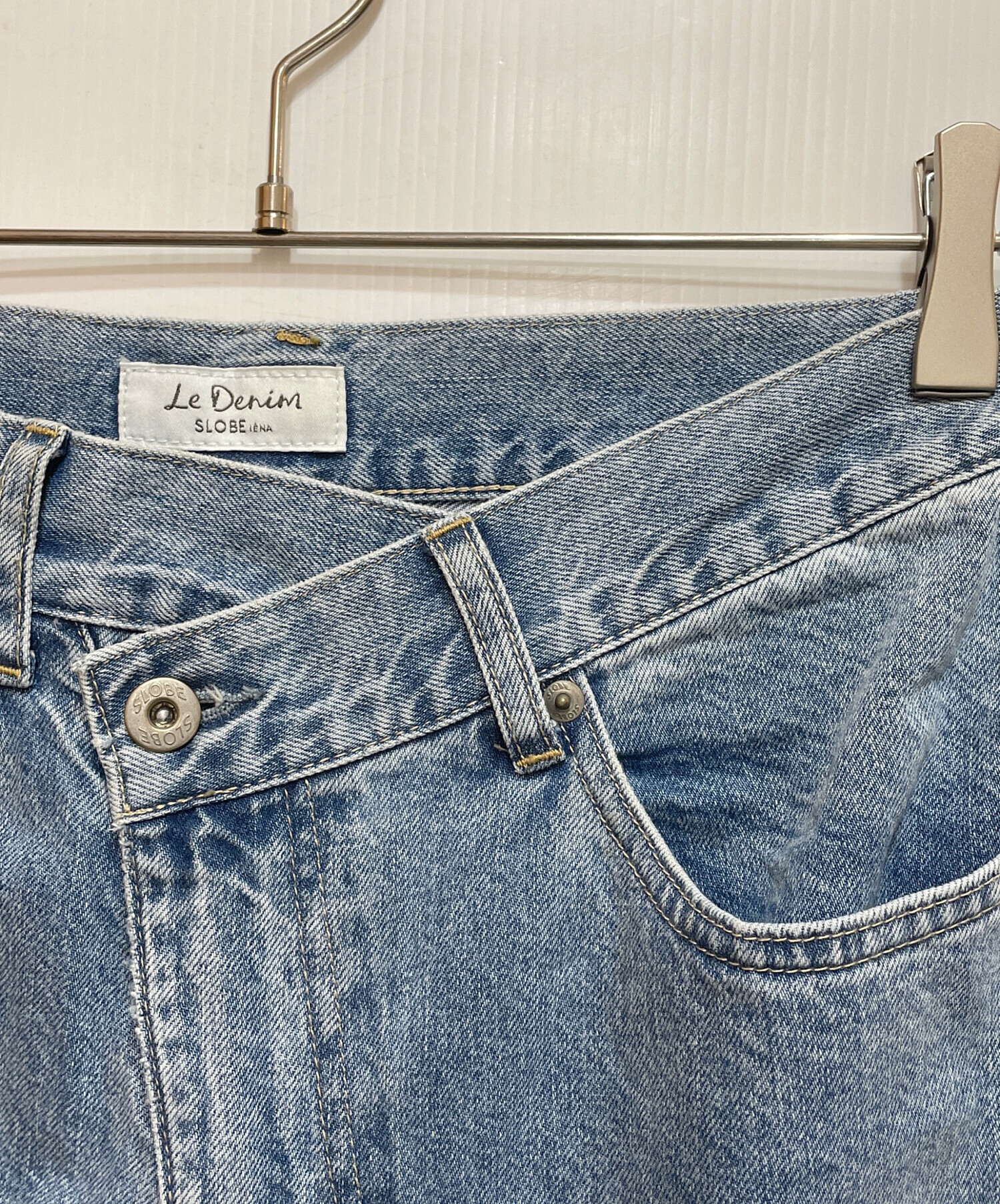 中古・古着通販】SLOBE IENA (スローブ イエナ) LE DENIMチルトワイド