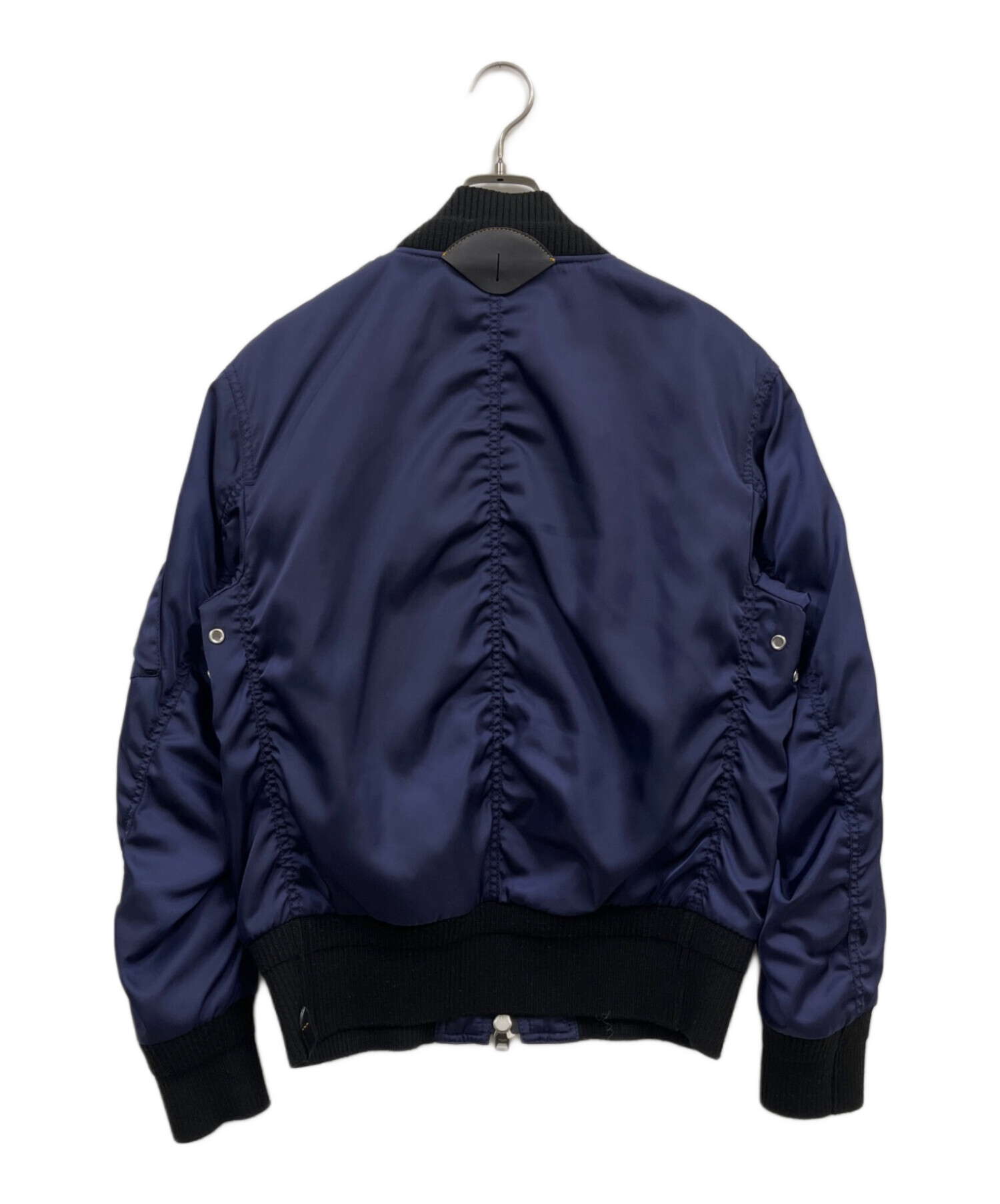 COACH Leather Ma-1 Jacket ブルゾン レザー 46 【公式通販】