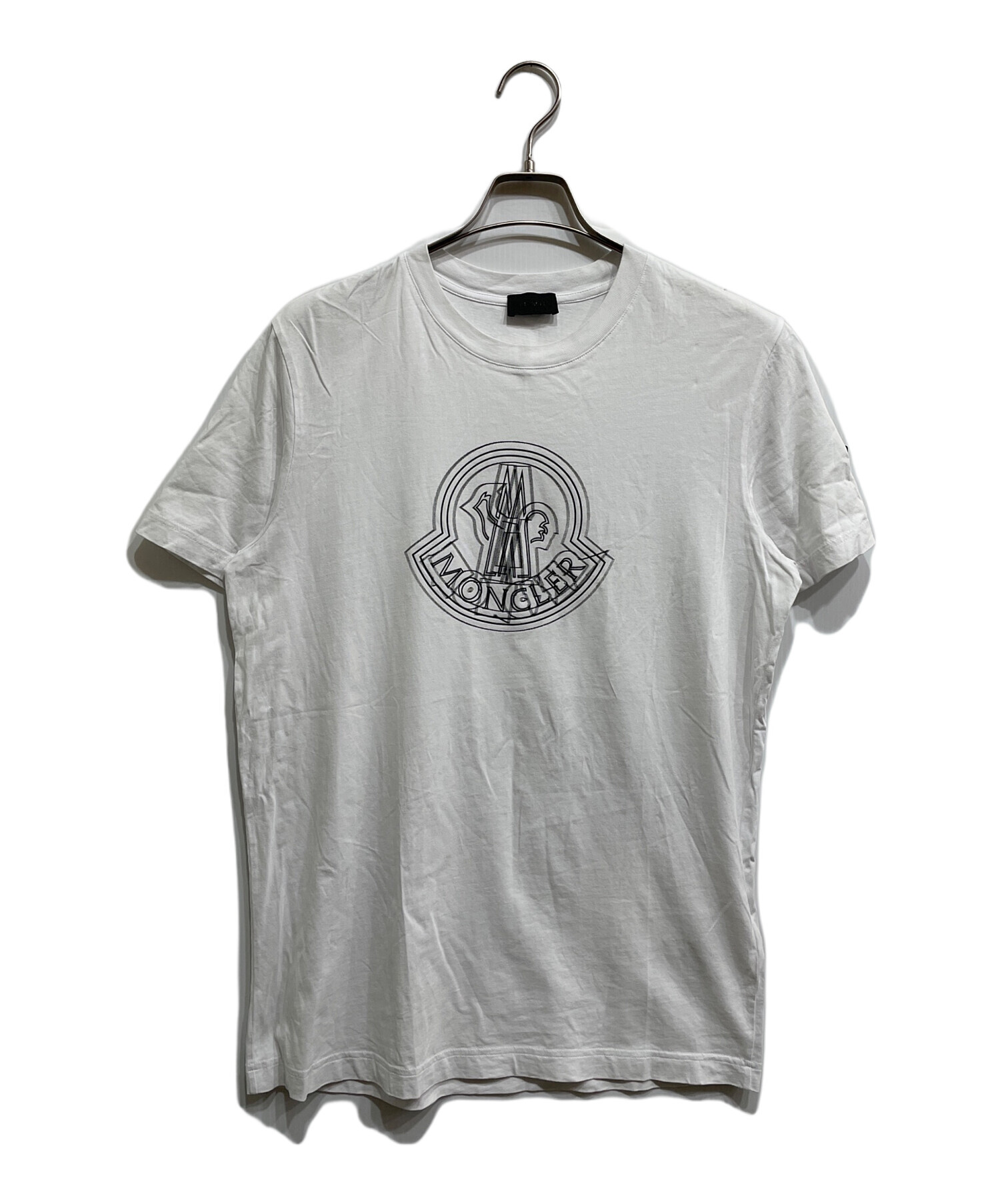 中古・古着通販】MONCLER (モンクレール) ロゴグラフィック Tシャツ 