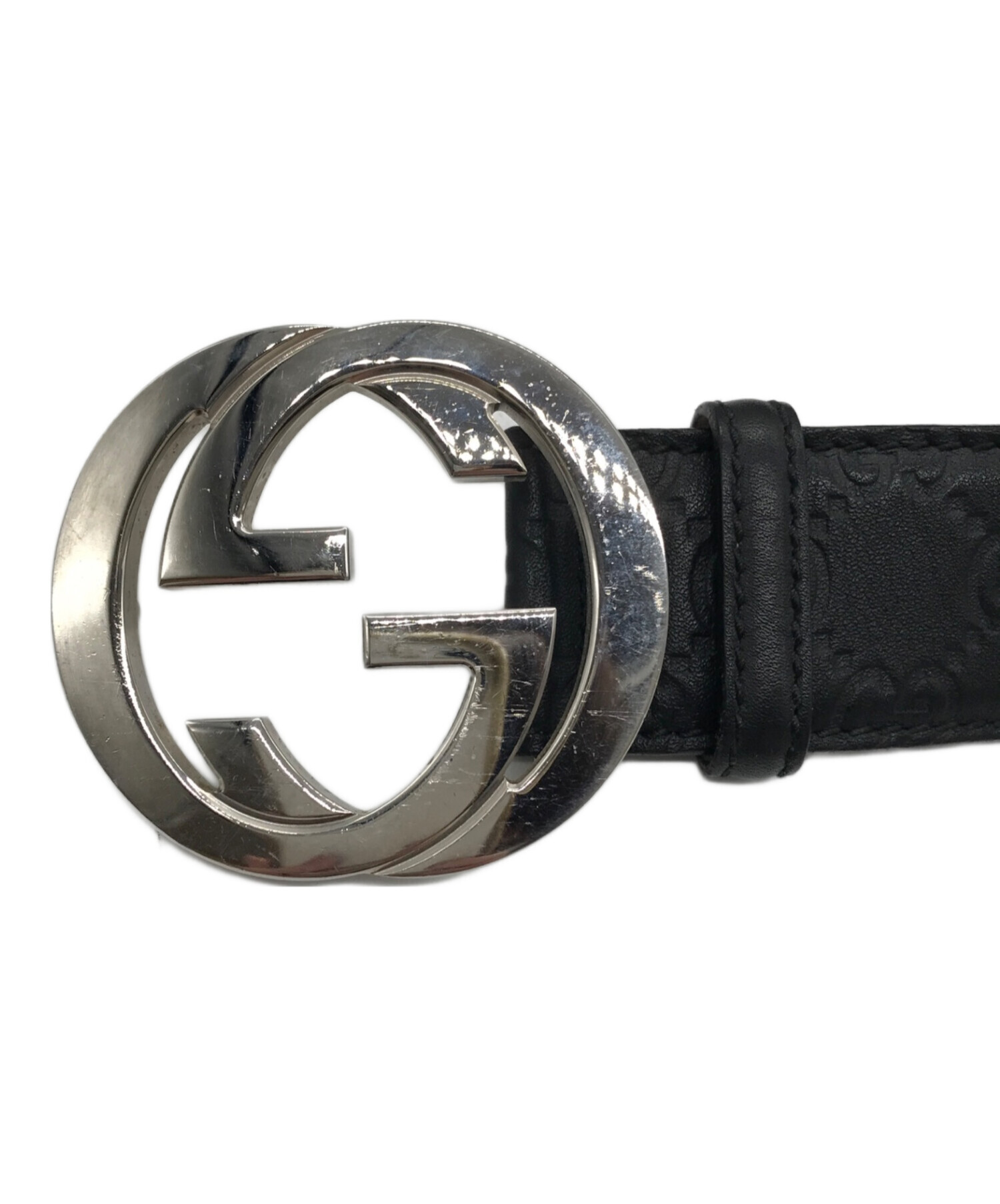 GUCCI(グッチ) ベルト 100/40 - 黒