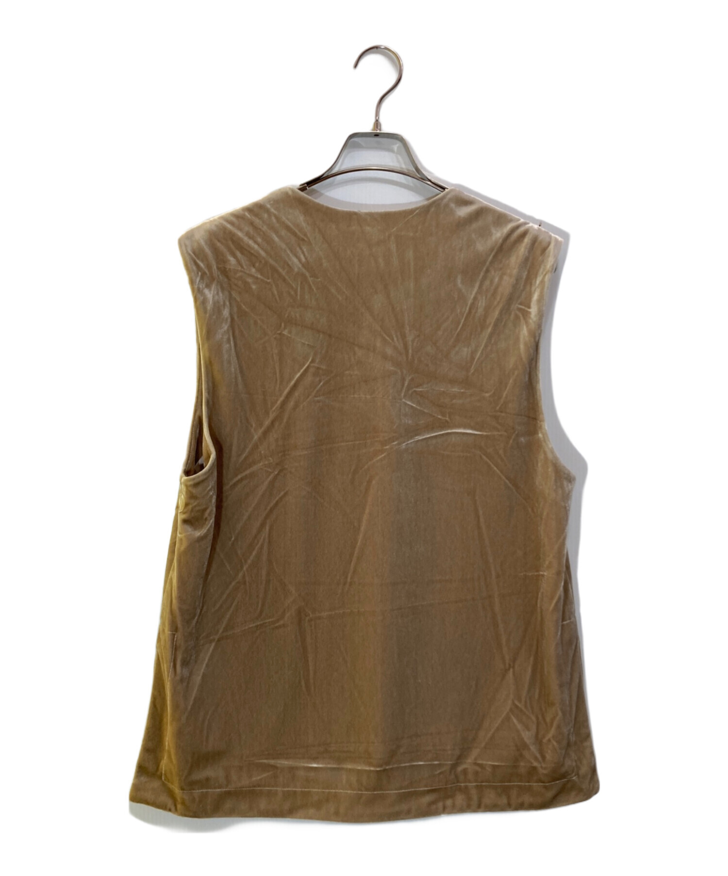 中古・古着通販】BALLSEY (ボールジィ) マットベロア Vネックベスト