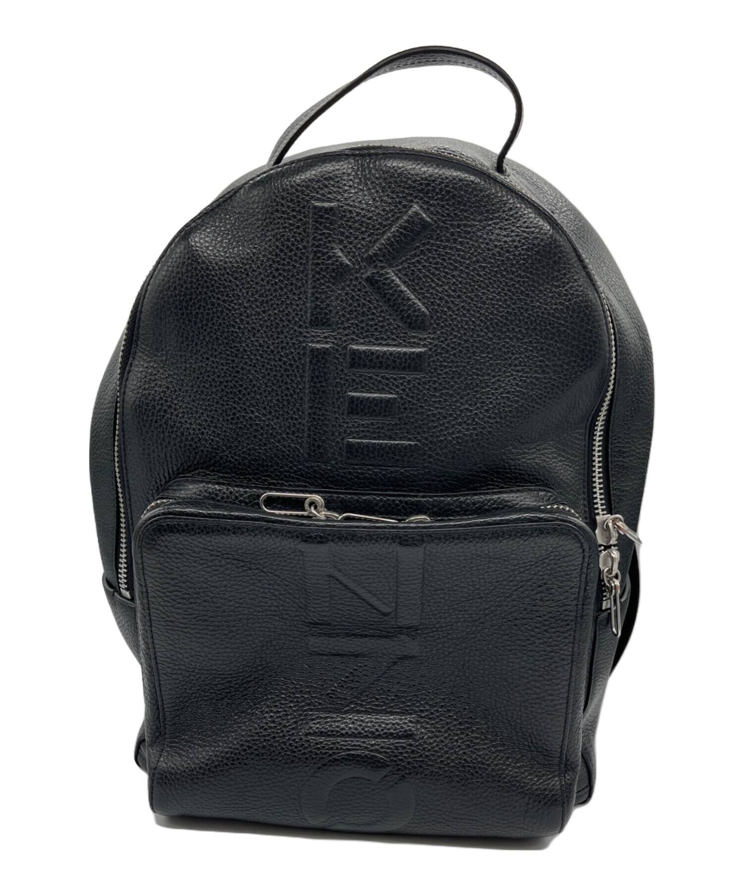 KENZO 黒 レザー バックパック リュック 【公式通販】