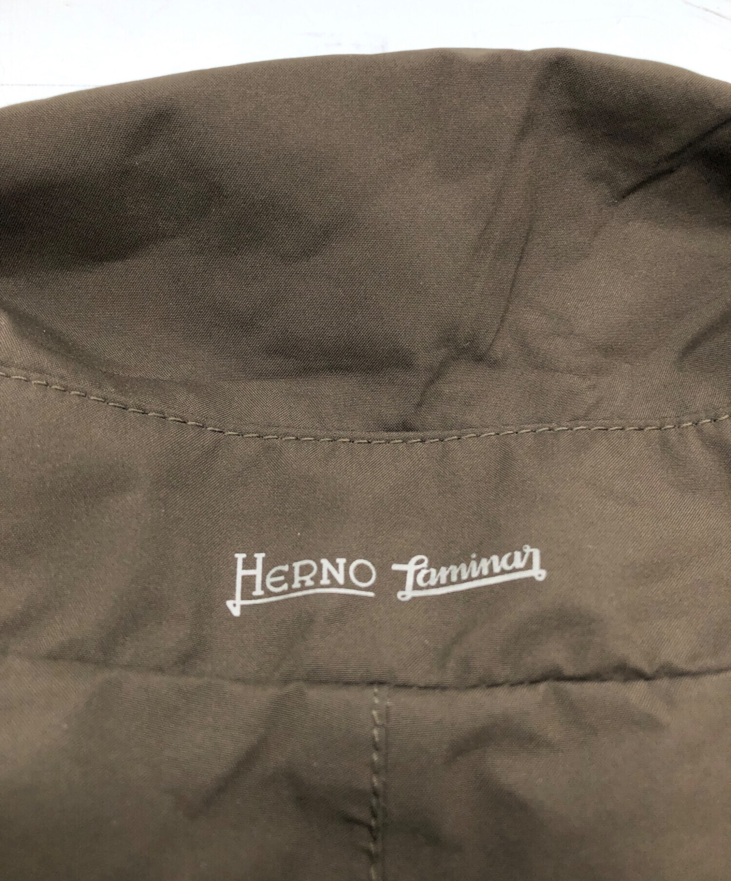 中古・古着通販】HERNO (ヘルノ) Laminar /ダウンコート ブラウン 