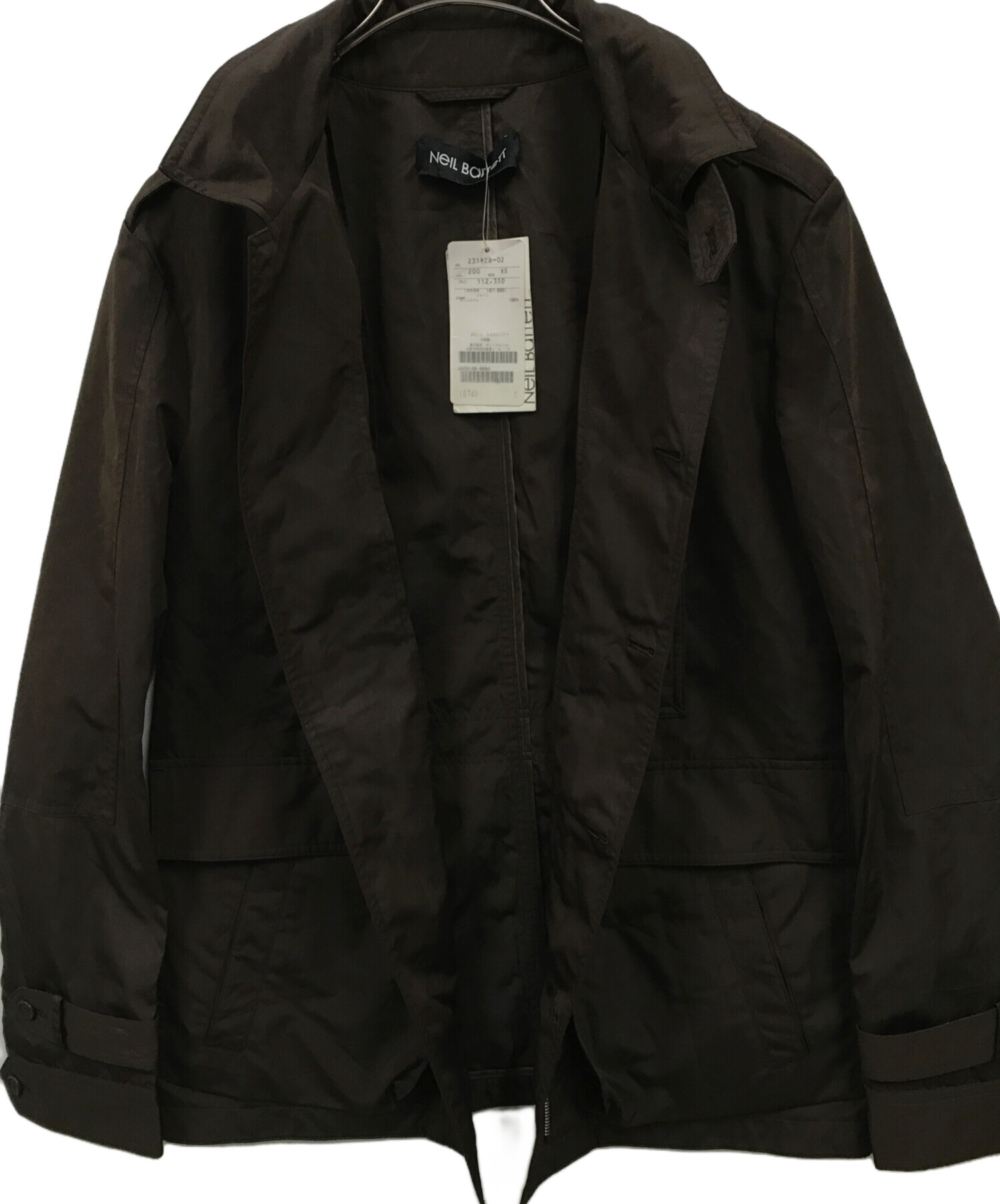 中古・古着通販】NEIL BARRETT (ニールバレット) マルチジップブルゾン