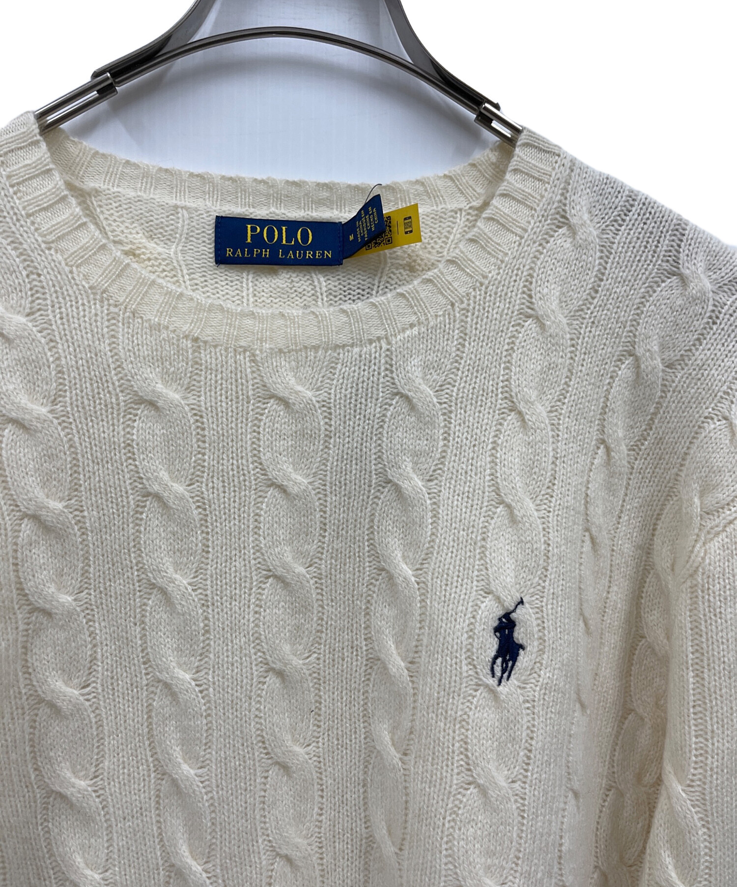 新品タグ付き ポロラルフローレン　ケーブルニット 中古・古着通販】POLO RALPH LAUREN (ポロ・ラルフローレン) ケーブル