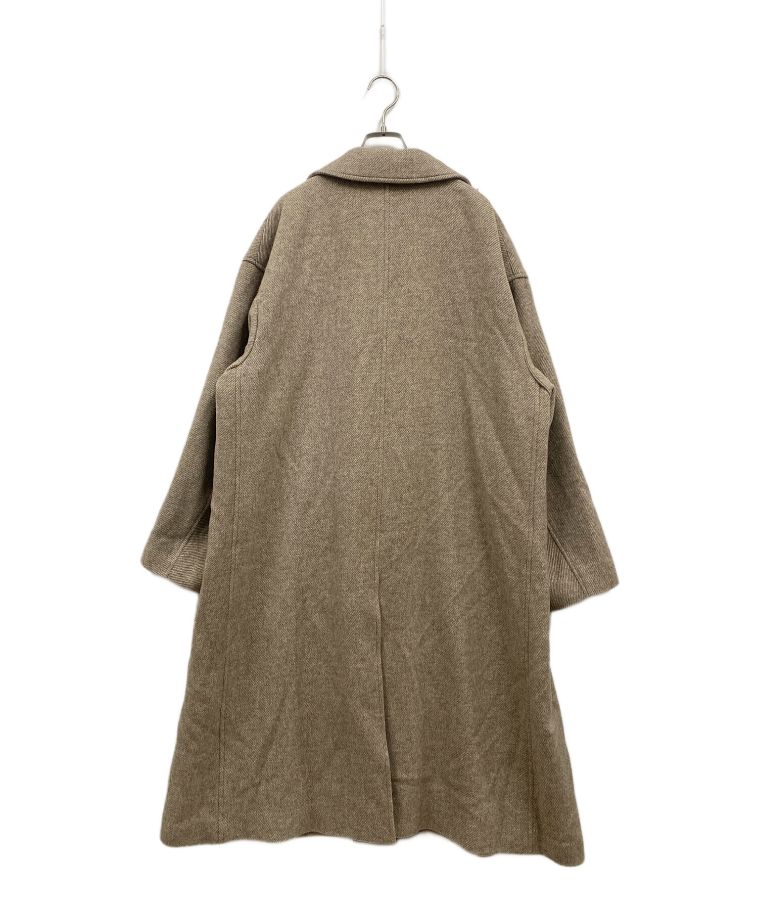 EDIFICE ナチュラル メリノウール ダブル オーバーコート EDIFICE（エディフィス）の「ナチュラル メリノウール ダブル