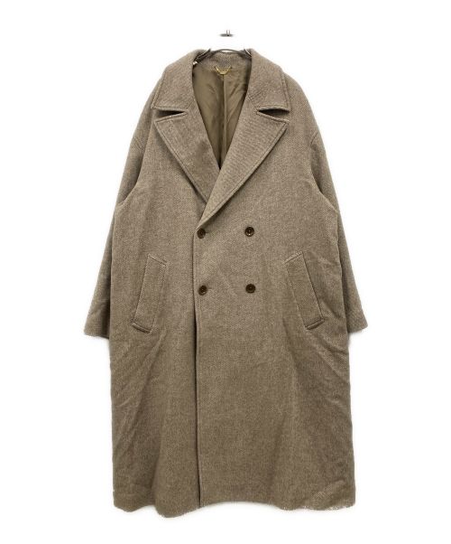 EDIFICE ナチュラル メリノウール ダブル オーバーコート EDIFICE（エディフィス）の「ナチュラル メリノウール ダブル