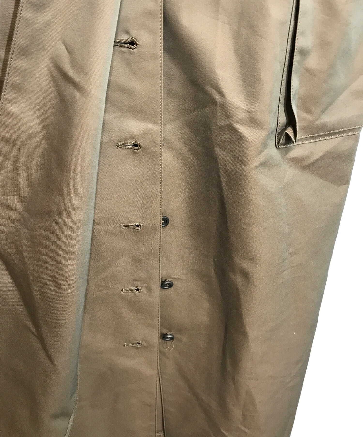 中古・古着通販】foufou (フーフー) ハイネックフラップドレス