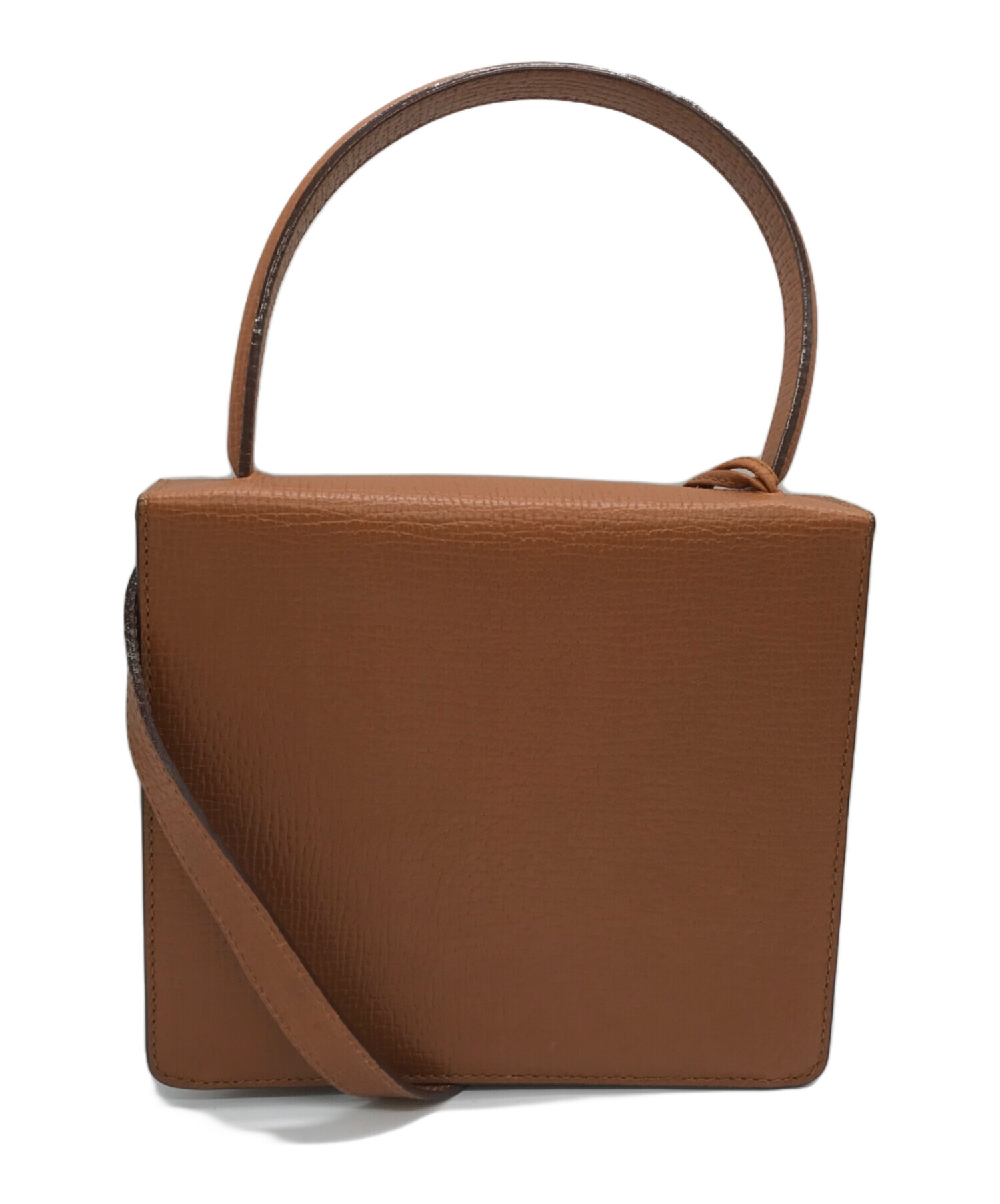 ロエベ　LOEWE バルセロナ　ミニショルダーバッグ　ベージュ　ブラウン ロエベ LOEWE バルセロナ ミニショルダーバッグ ベージュ ブラウン