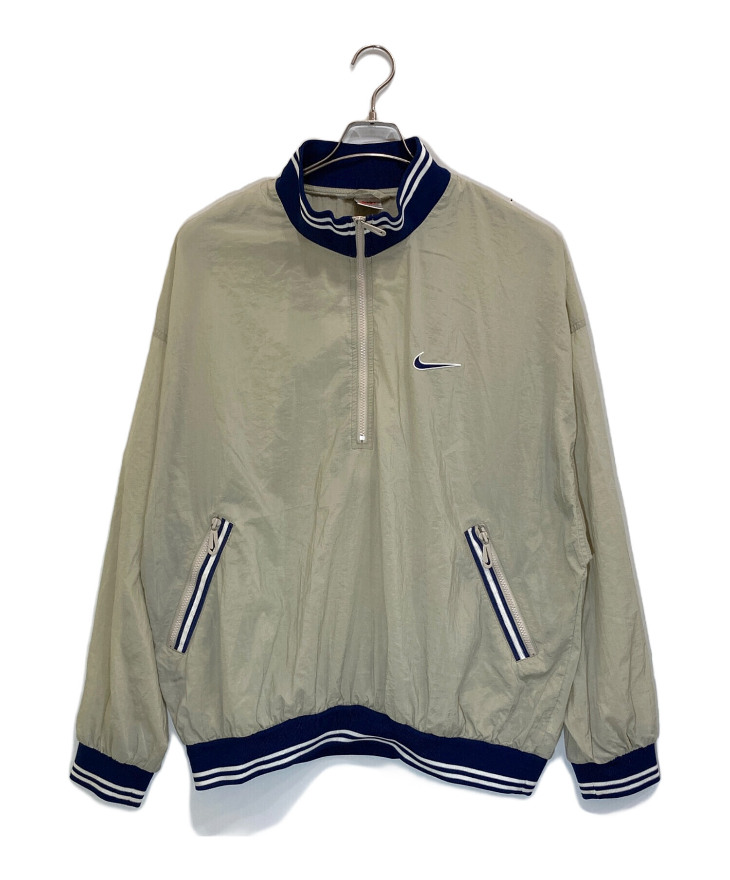 中古・古着通販】NIKE (ナイキ) 90'sハーフジップナイロンプルオーバー