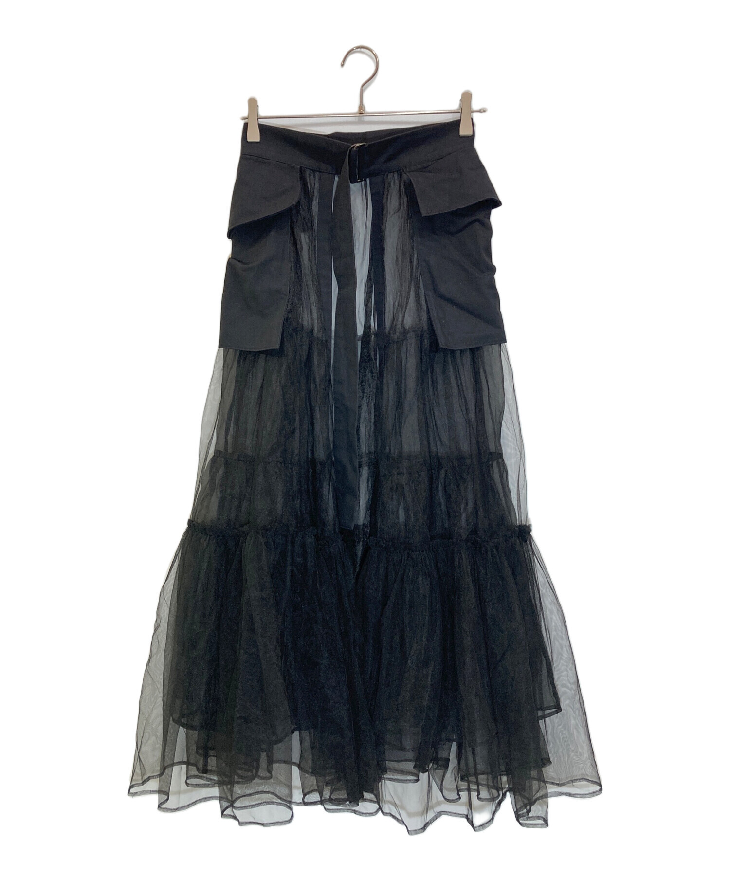 中古・古着通販】MAISON SPECIAL (メゾンスペシャル) Tulle Tiered  