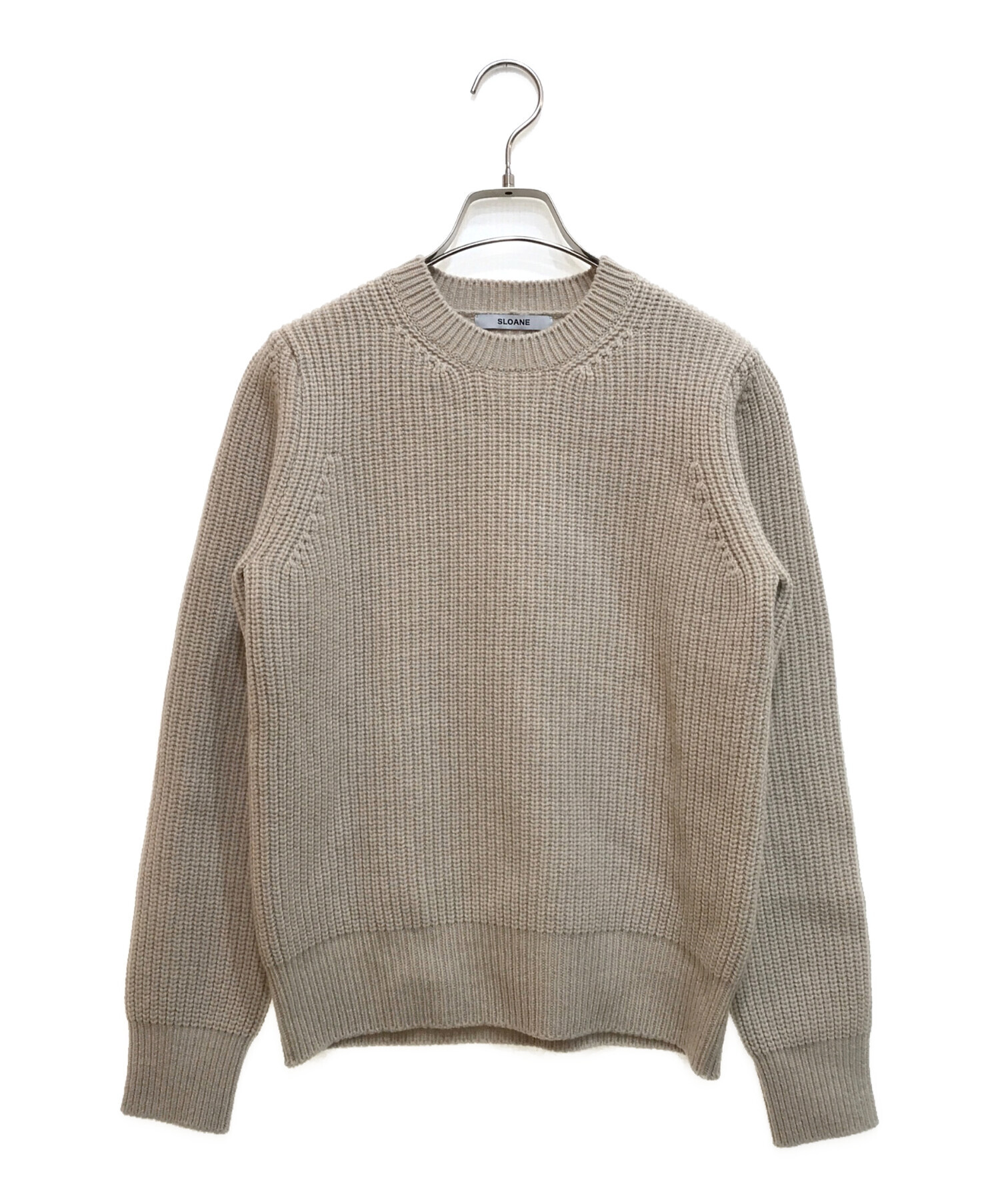 中古・古着通販】SLOANE (スローン) 5G片畦編み ウール×カシミヤ