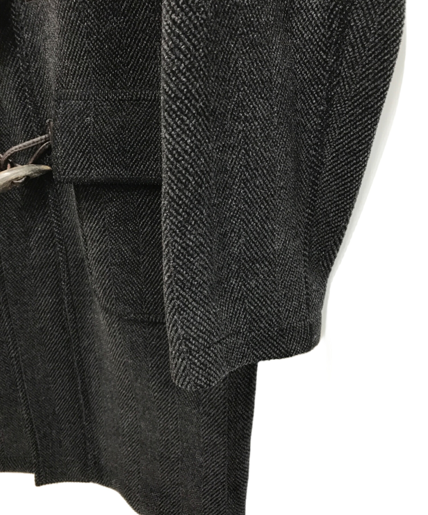 Brooks Brothers ダッフルコート ダークグレー 中古・古着通販】BROOKS BROTHERS (ブルックスブラザーズ) フード付き