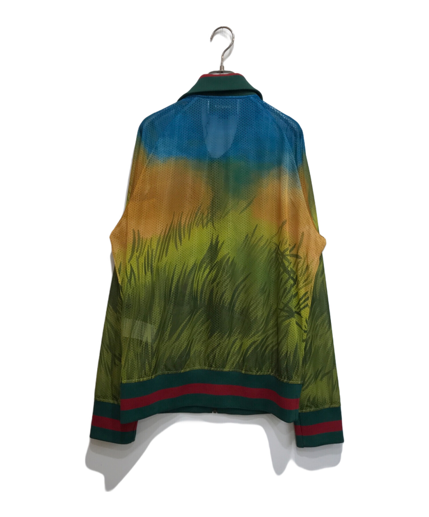中古・古着通販】GUCCI (グッチ) スネークプリントメッシュ ジャケット 