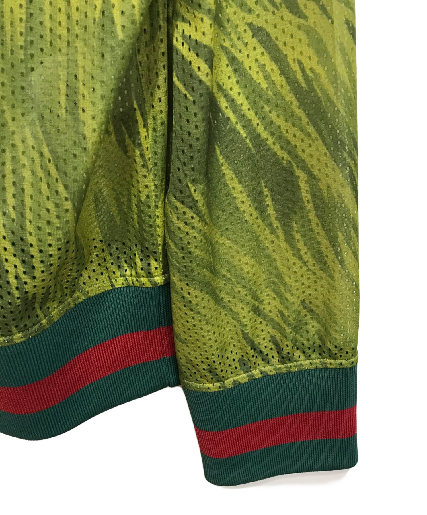 中古・古着通販】GUCCI (グッチ) スネークプリントメッシュ ジャケット 