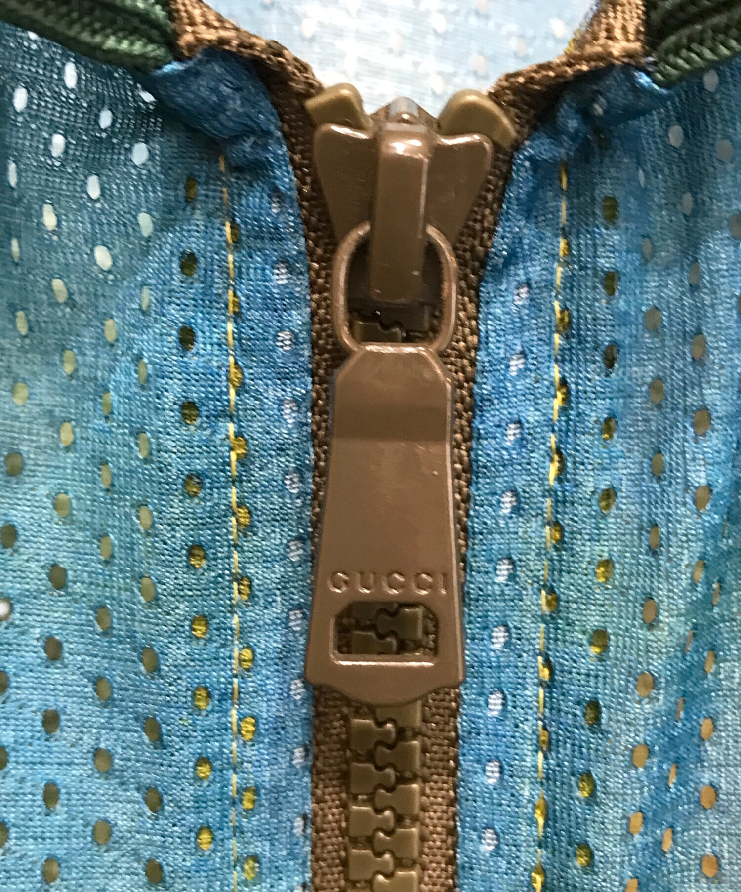 中古・古着通販】GUCCI (グッチ) スネークプリントメッシュ ジャケット 