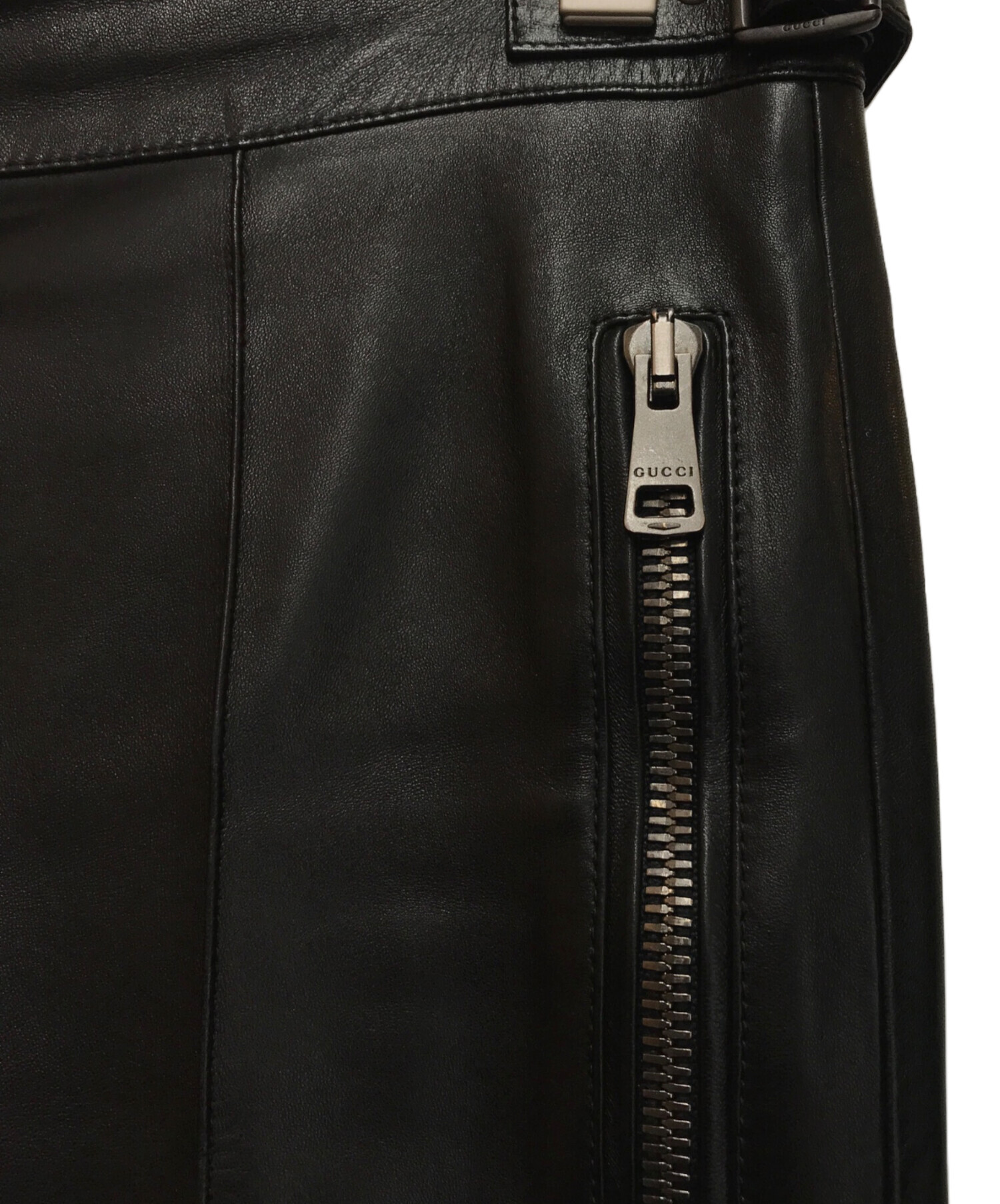 中古・古着通販】GUCCI (グッチ) トムフォード期シープスキンパンツ