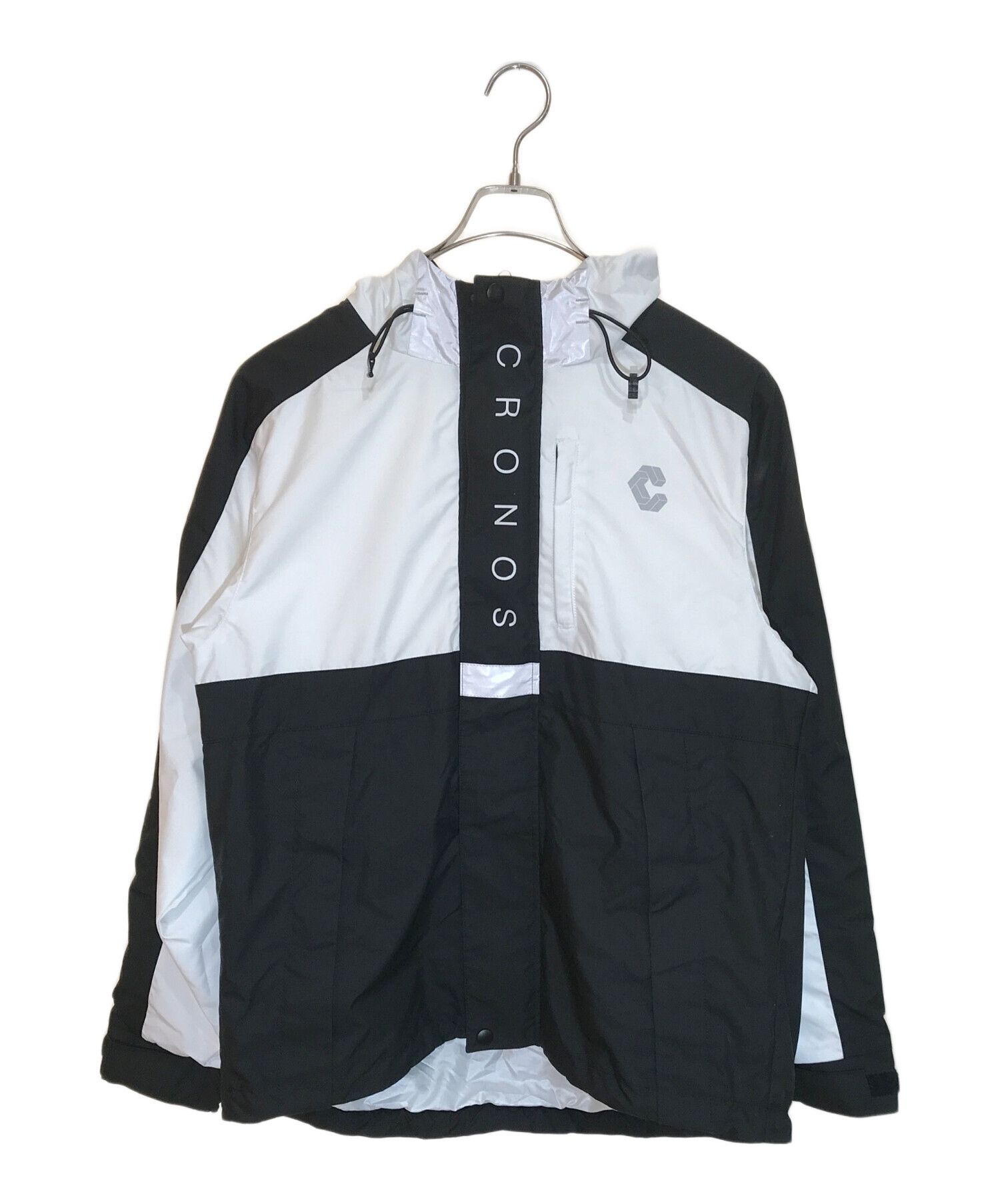 中古・古着通販】CRONOS (クロノス) フーデッドジャケット ブラック