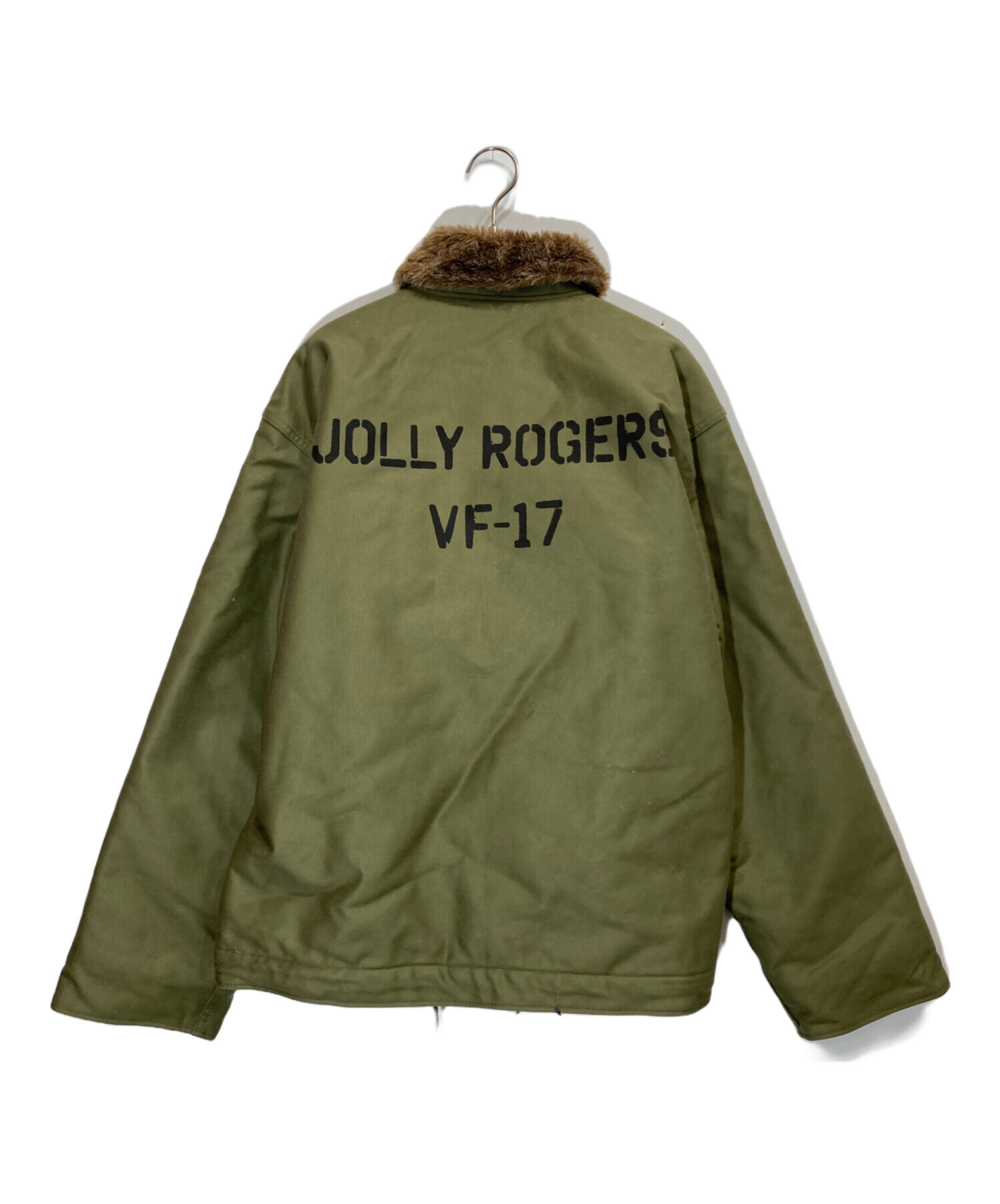 中古・古着通販】HOUSTON (ヒューストン) プリントN-1デッキジャケット