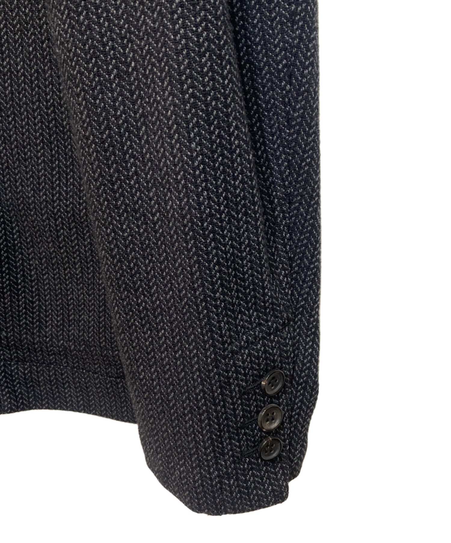 ヴィンテージComme des Garçonsヘリンボーン テーラードジャケット COMME des GARCONS HOMME ウールツイードヘリンボーンジャケット 11月1