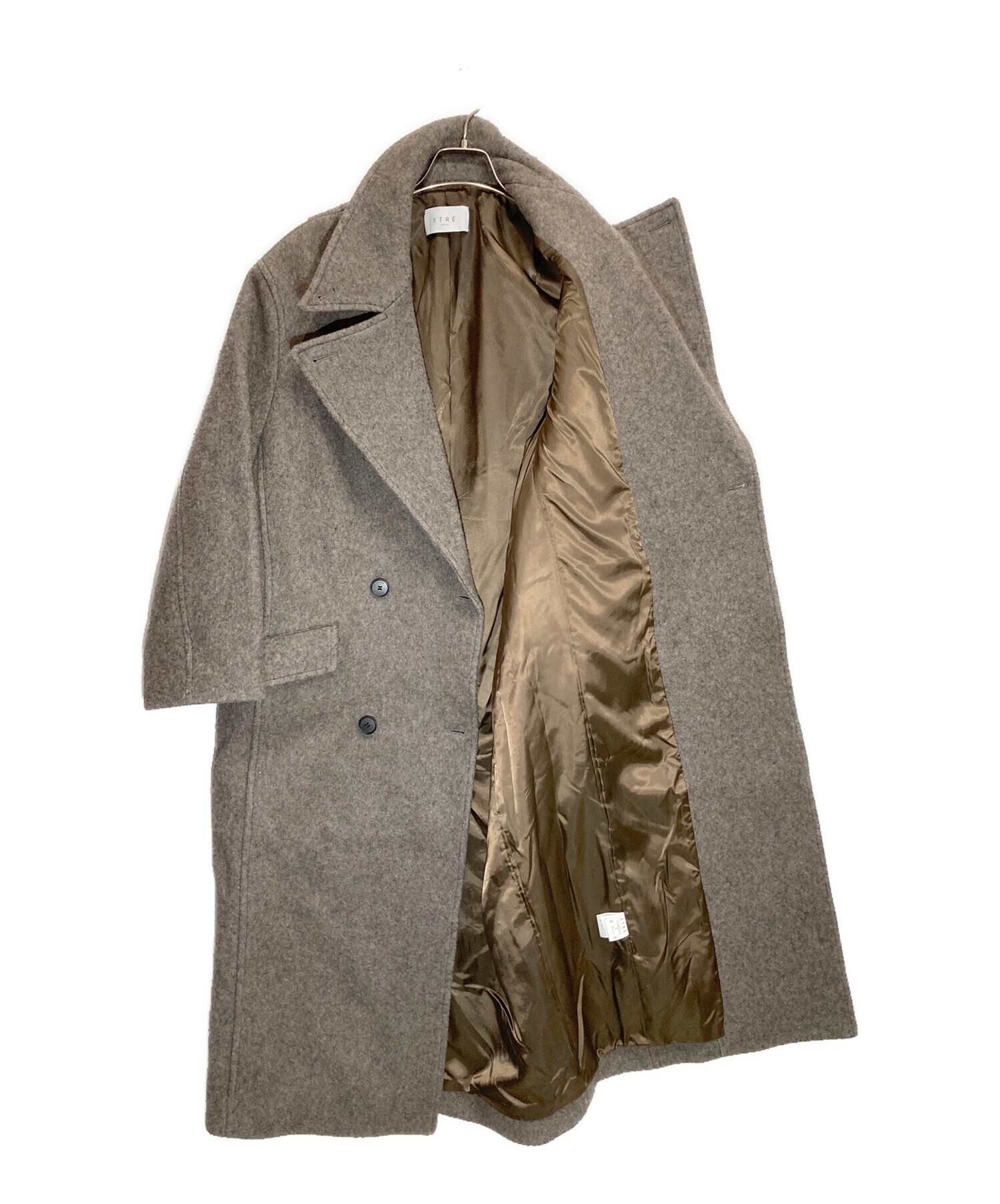中古・古着通販】ETRE TOKYO (エトレトウキョウ) ダブルブレストウール