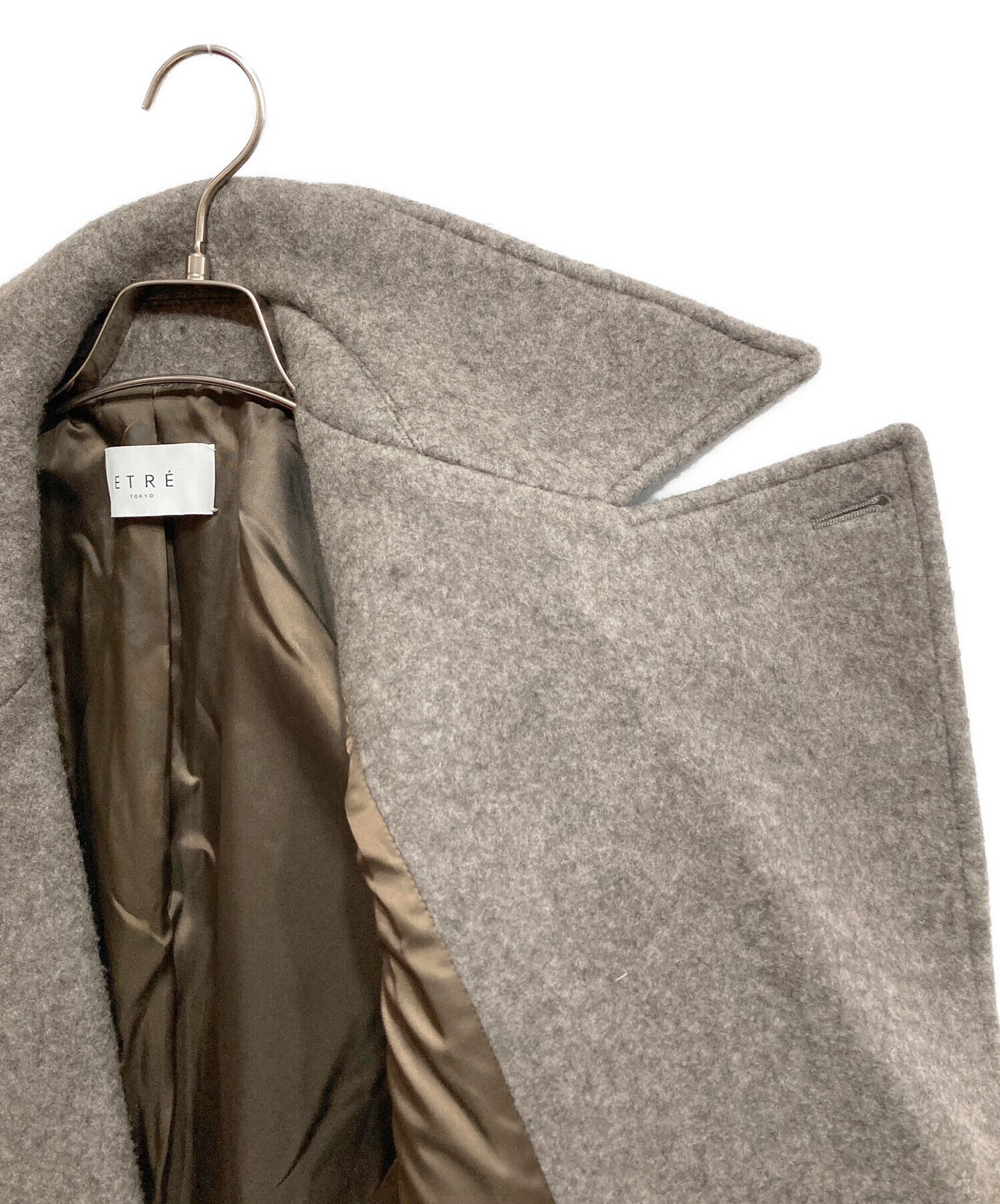 中古・古着通販】ETRE TOKYO (エトレトウキョウ) ダブルブレストウール