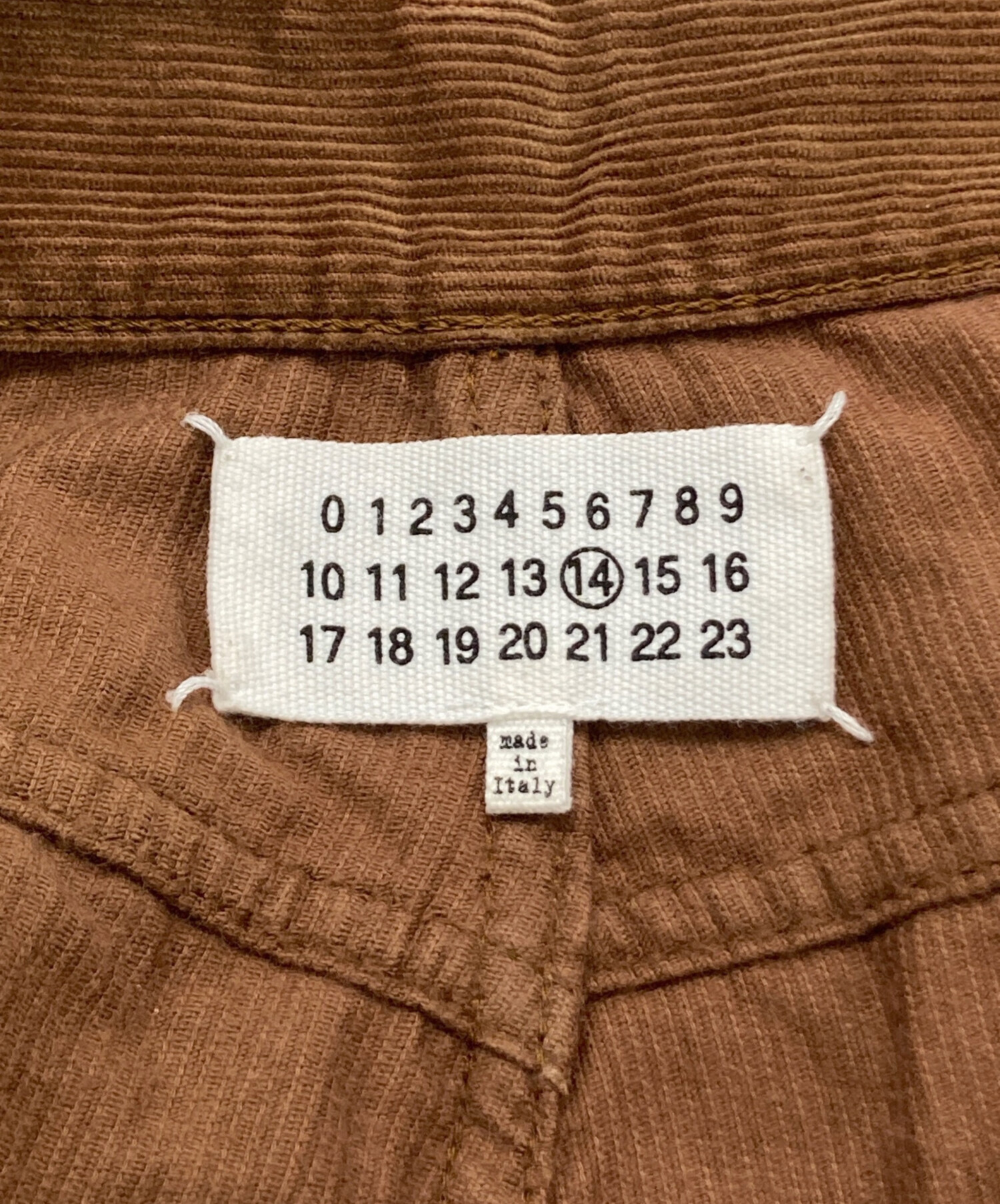 Special マルジェラ　本人期　うどん　コーデュロイパンツ　初期 Special マルジェラ 本人期 うどん コーデュロイパンツ 初期 [Maison