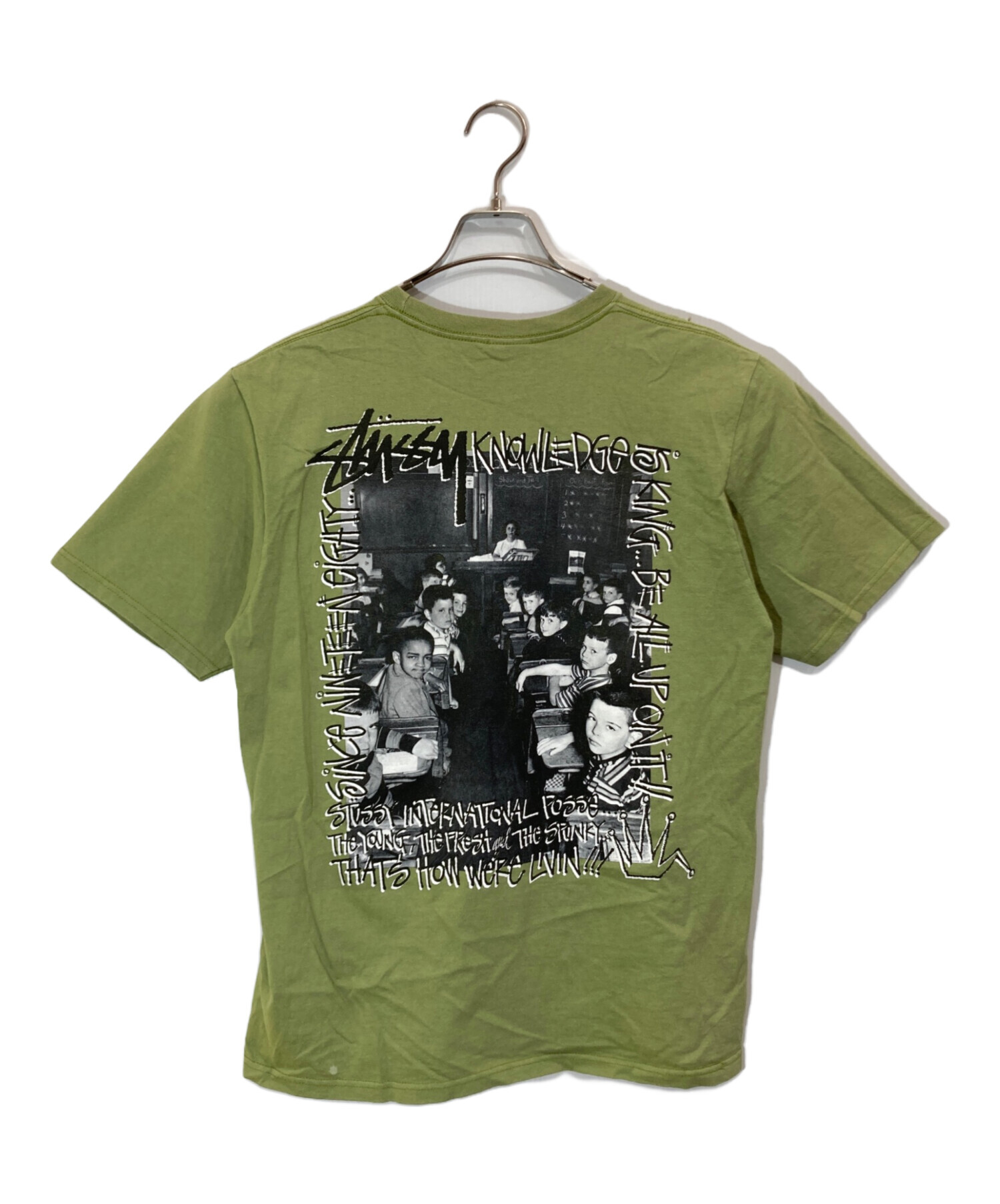 中古・古着通販】stussy (ステューシー) CLASSROOM TEE グリーン 