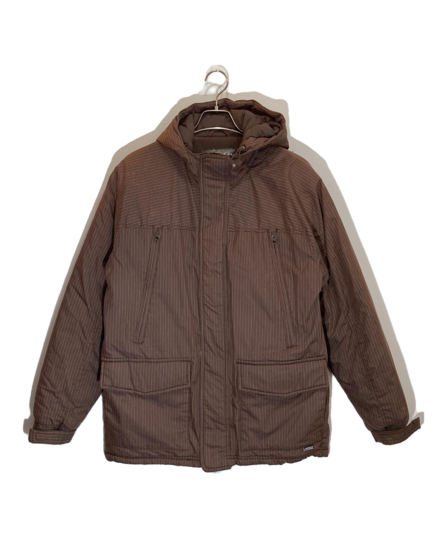 old stussy サーモライト フーデッドジャケット XL 加古川店】 STUSSY