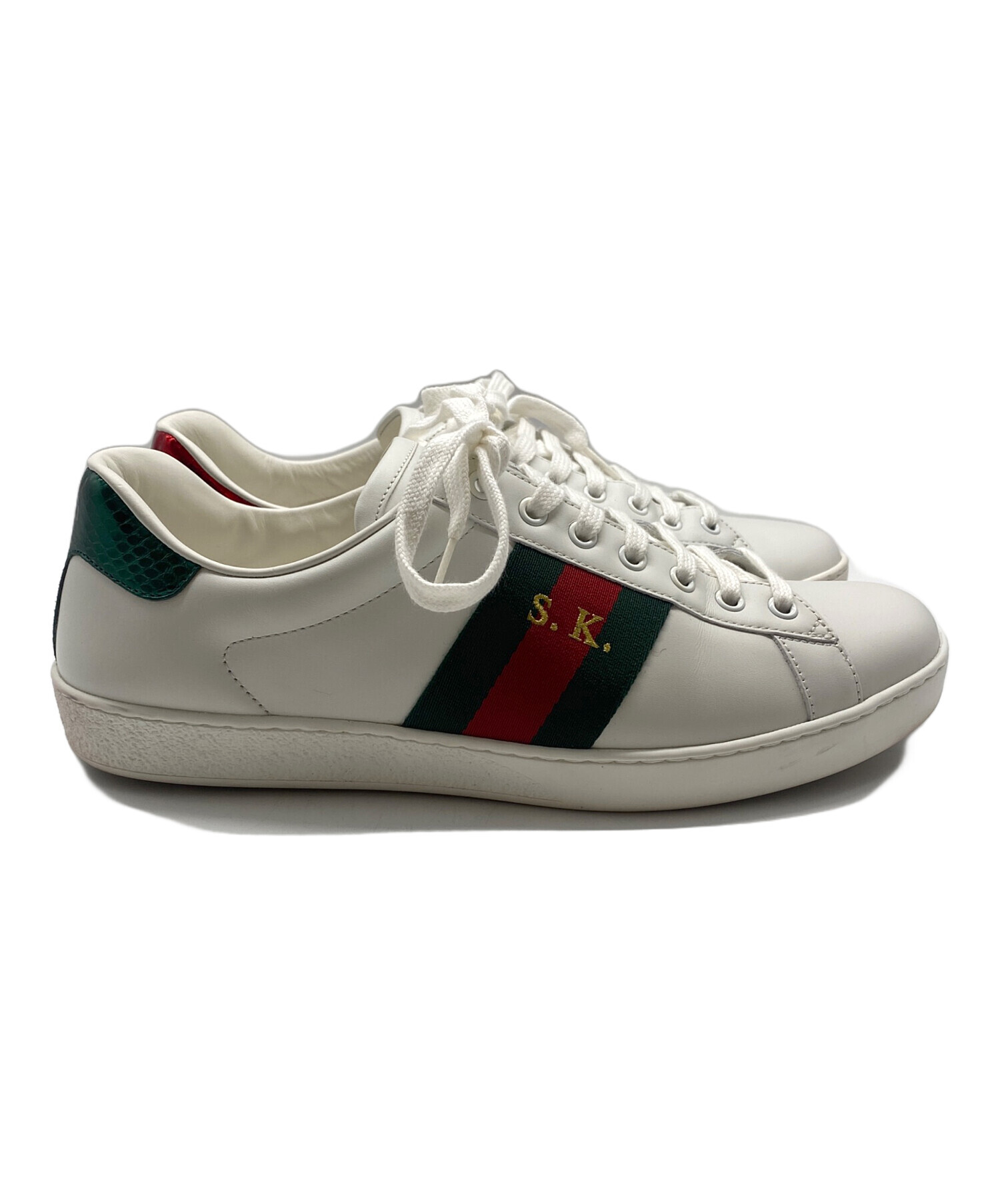 中古・古着通販】GUCCI (グッチ) ACE シェリーラインローカット