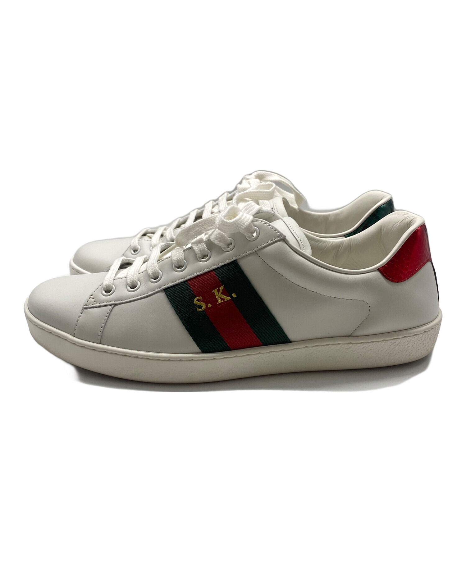 中古・古着通販】GUCCI (グッチ) ACE シェリーラインローカット