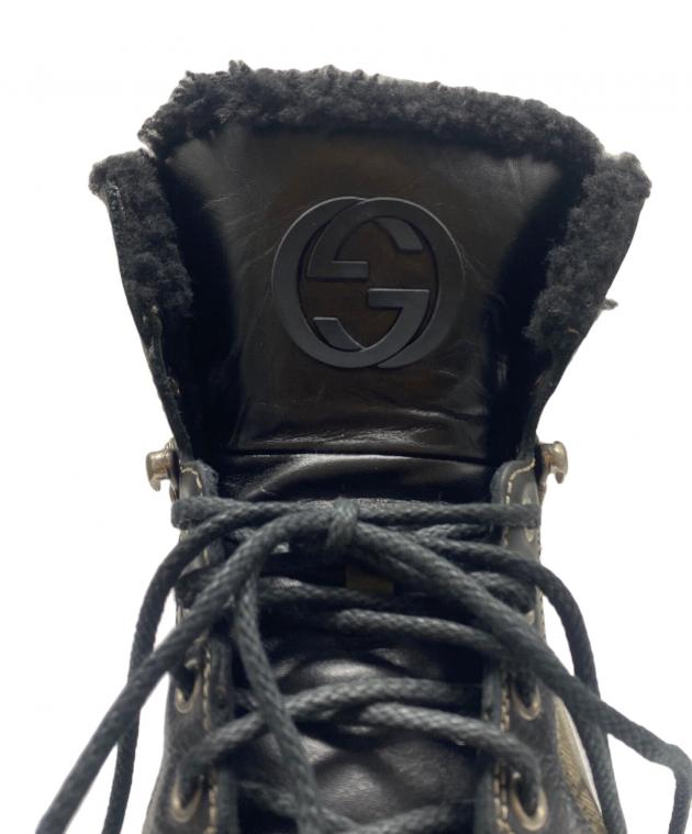 GUCCI ブーツ ショートブーツ vintage ヴィンテージ 古着 グッチ GUCCI - 美品 Vintage グッチ GUCCI ブーツ ショートブーツ チャッカ