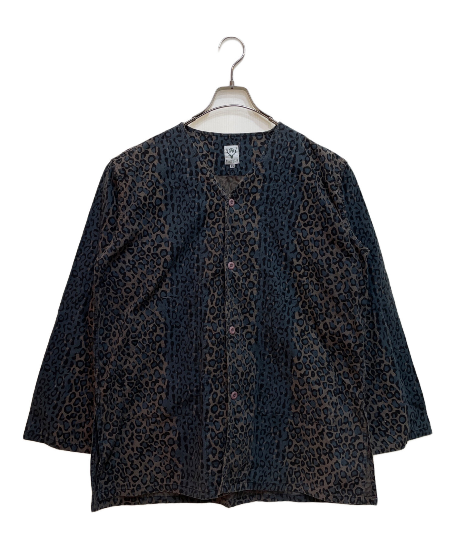 South2 West8 V Neck Army Shirt - Camo 【公式通販】