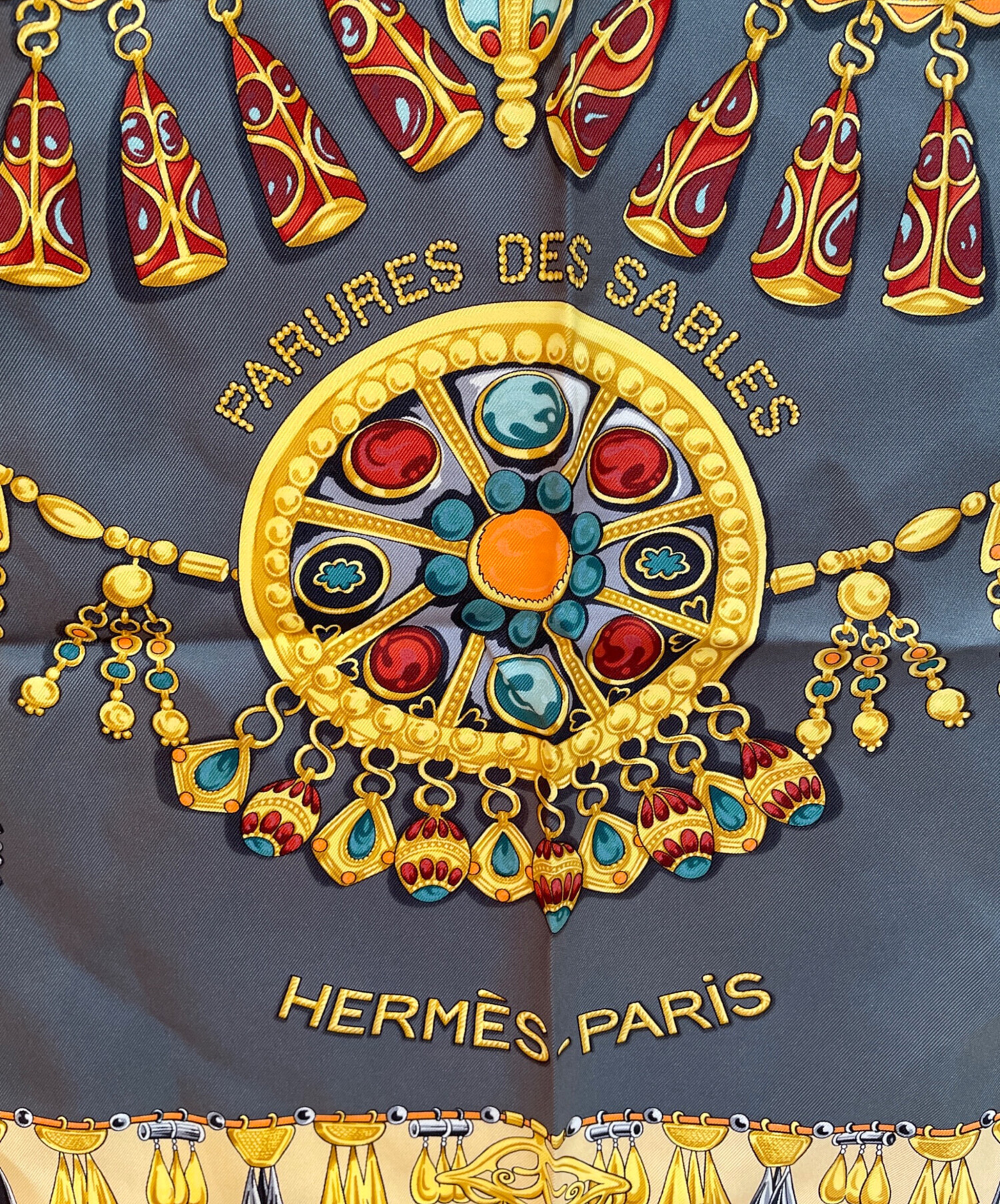中古・古着通販】HERMES (エルメス) カレ90 グリーン｜ブランド・古着